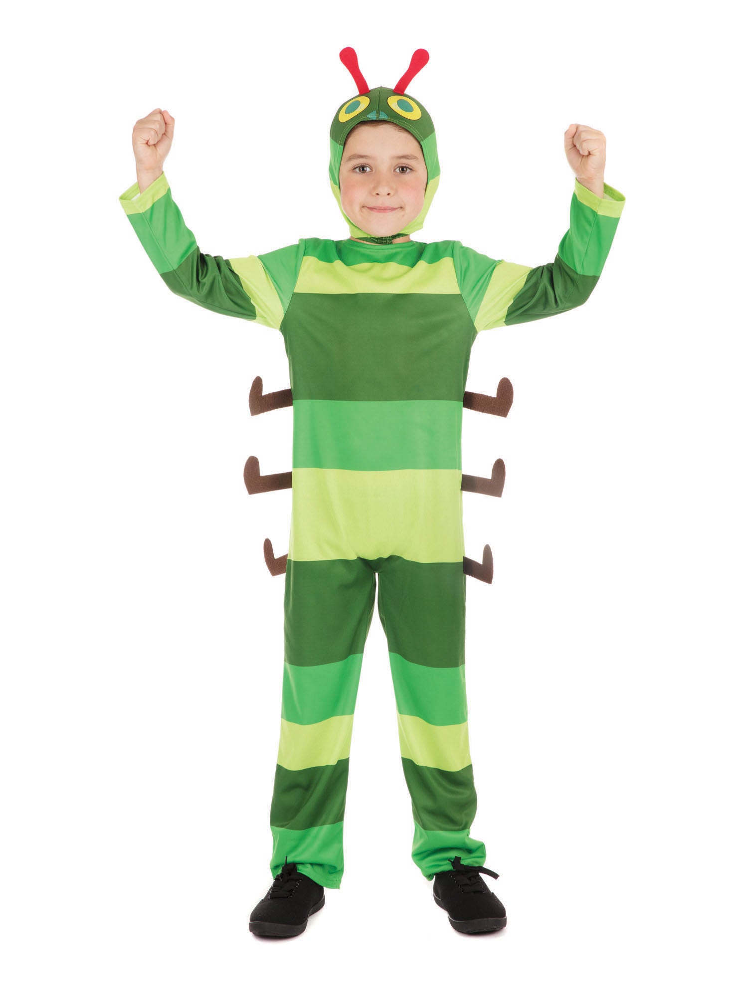Caterpillar, Multi, Forum, Kids Costumes, Large, Front