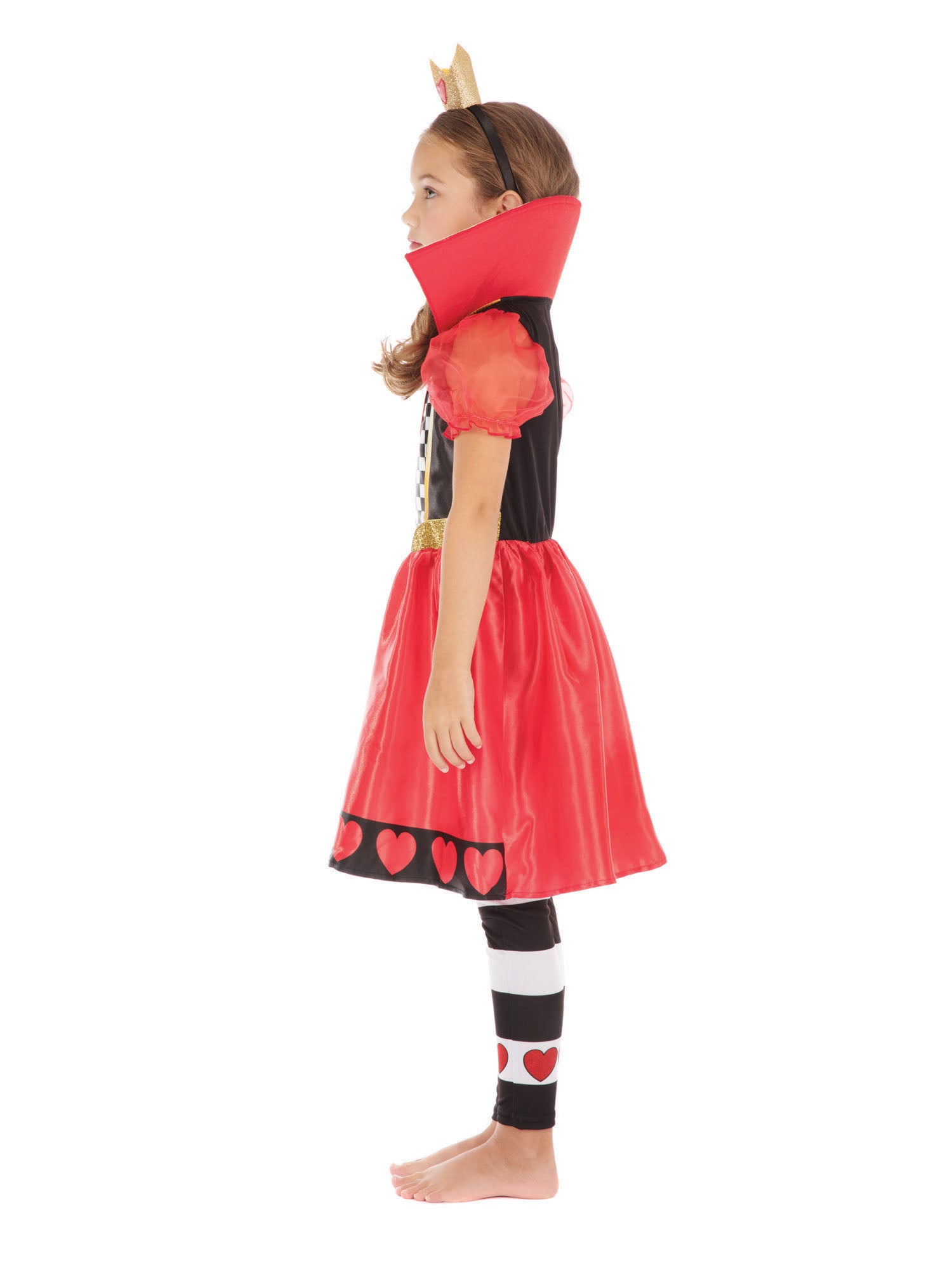 Queen Of Hearts, Multi, Forum, Kids Costumes, Large, Other