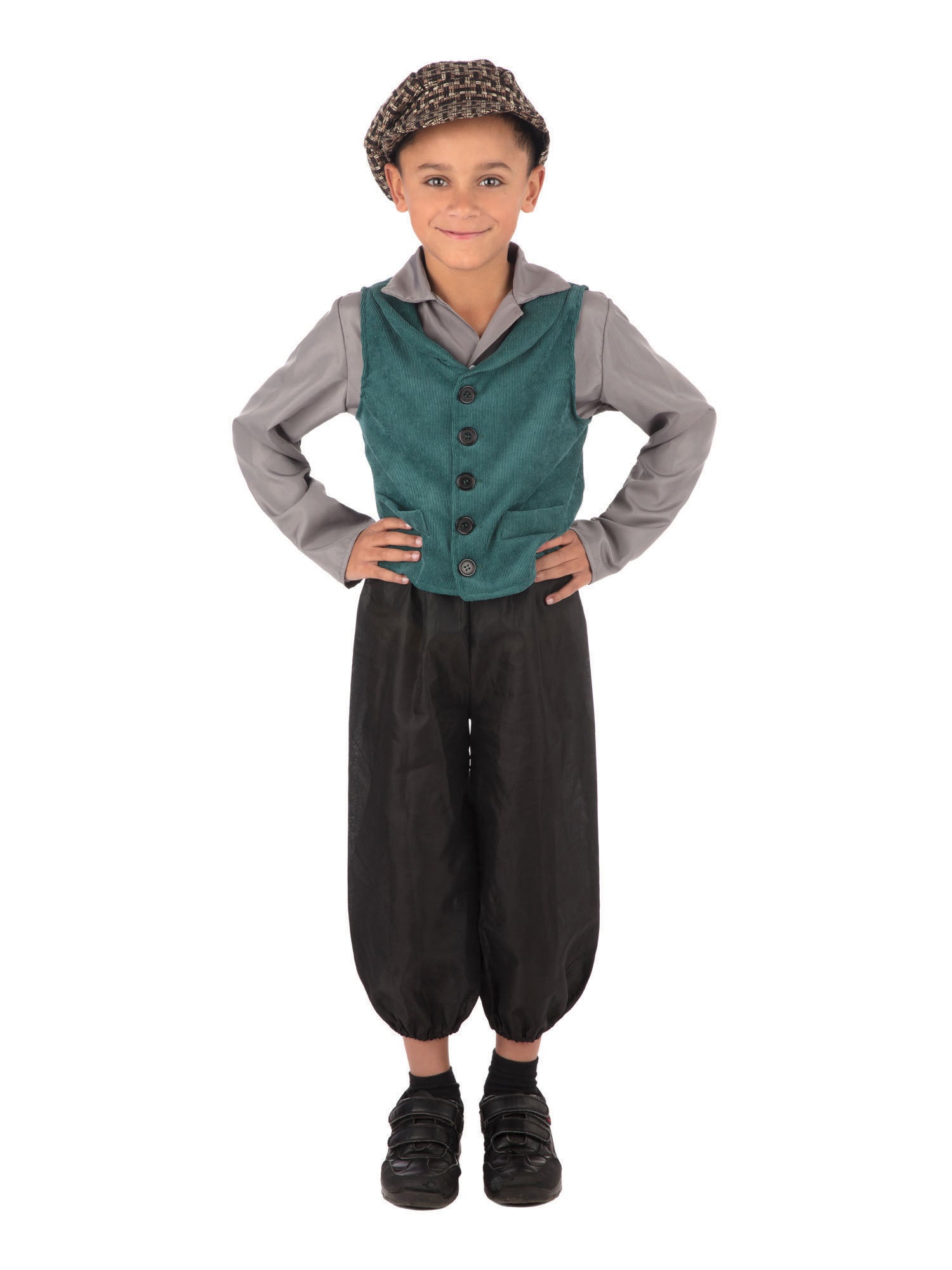Victorian, Multi, Forum, Kids Costumes, Extra Large, Front