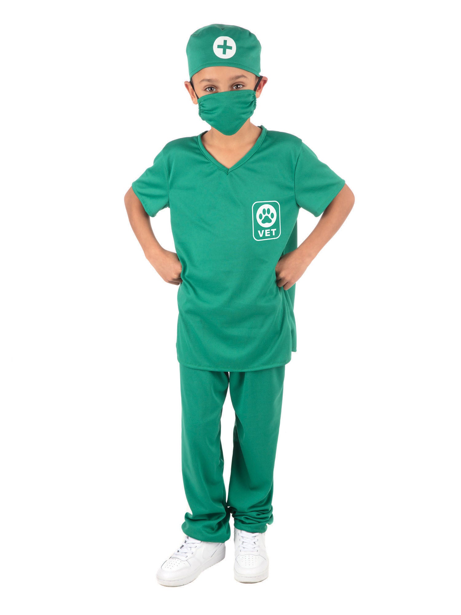 Doctor, Multi, Forum, Kids Costumes, Extra Large, Back