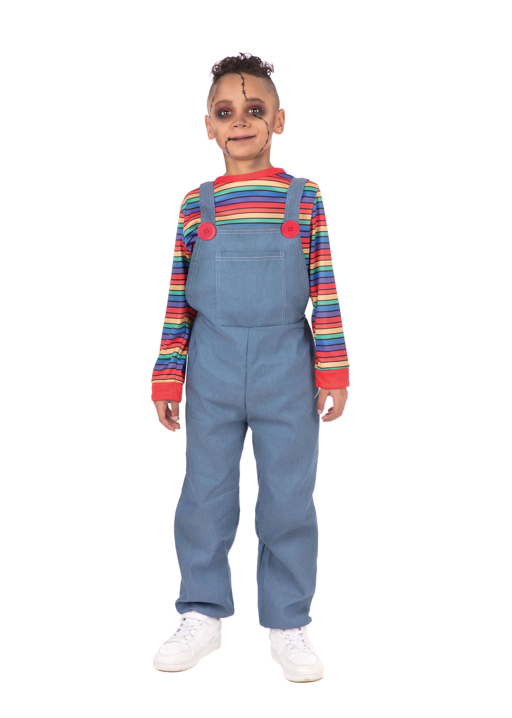 Clown, multi-colored, Forum, Kids Costumes, , Side
