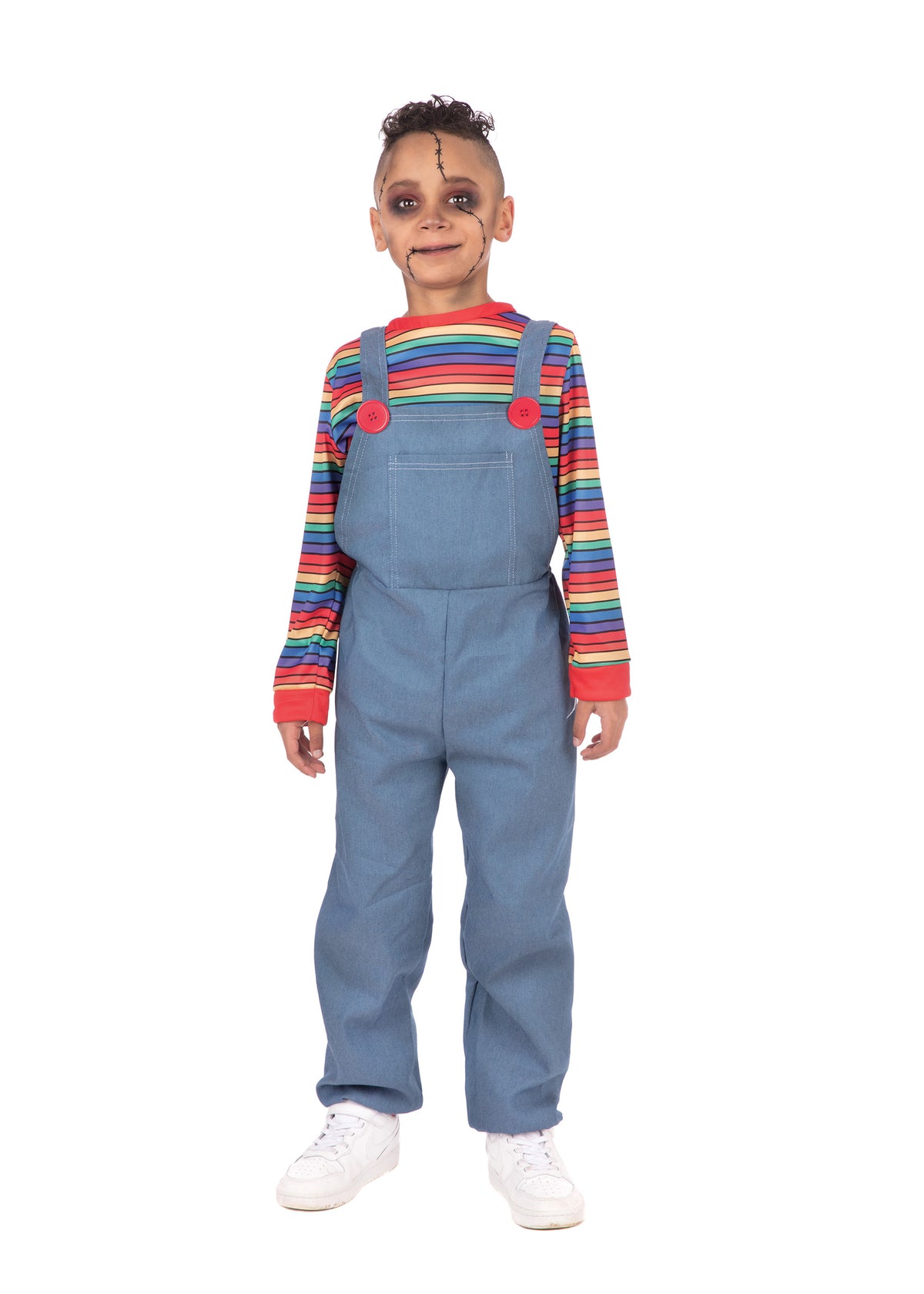Clown, multi-colored, Forum, Kids Costumes, , Back