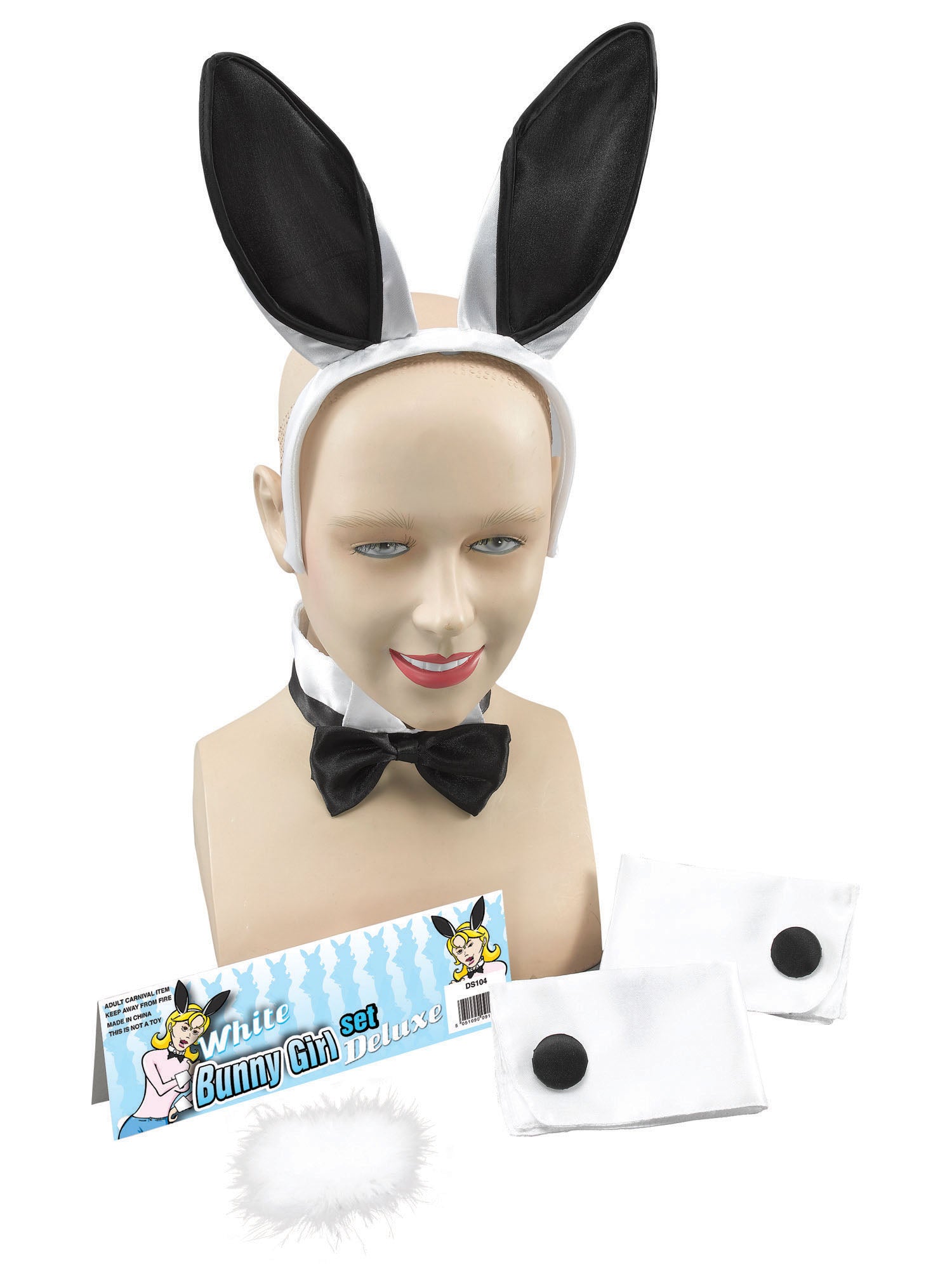 Bunny, multi-colored, Forum, Disguise Set, One Size, Front