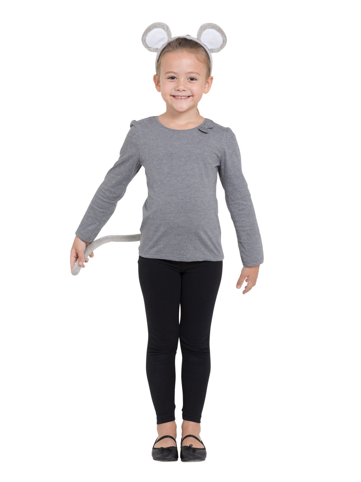 Mouse, Grey, Forum, Disguise Set, One Size, Front