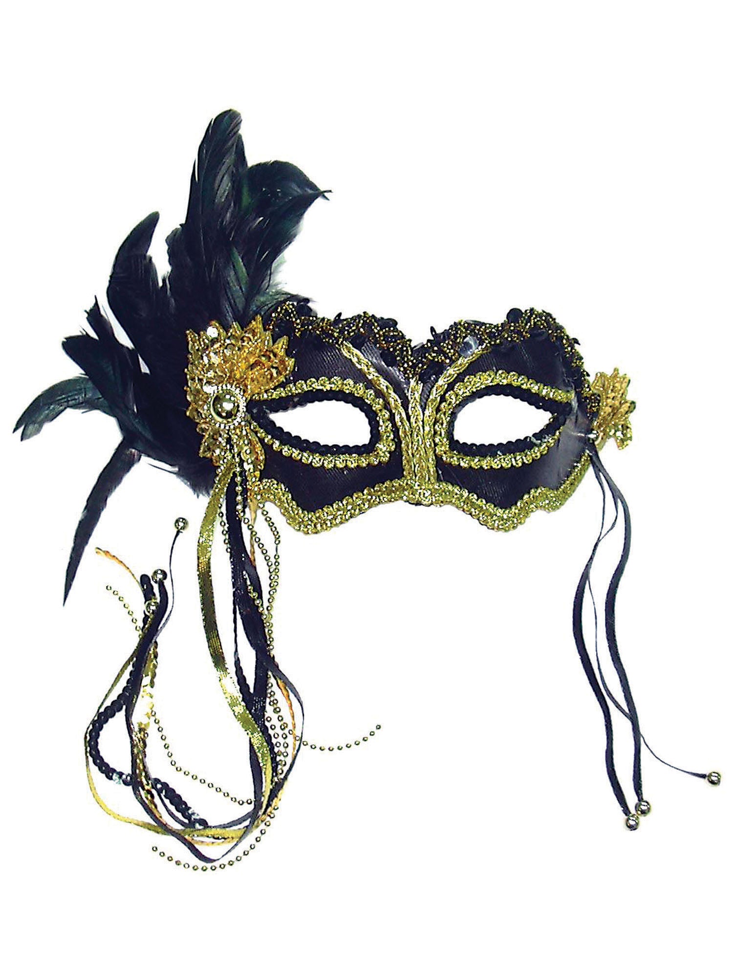 Eye Mask, Black, Forum, Masks, One Size, Front