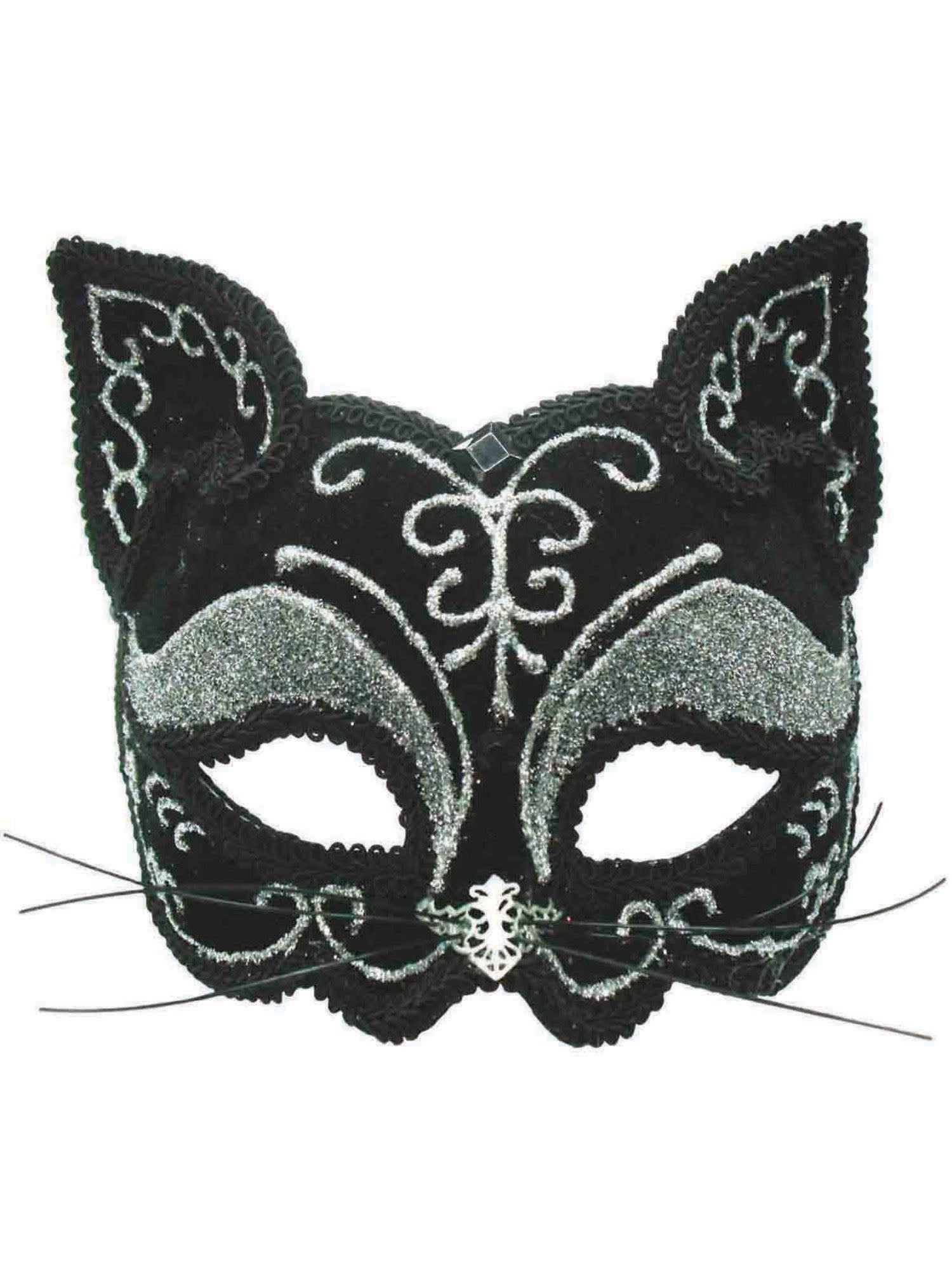 Cat, Black, Forum, Masks, One Size, Back
