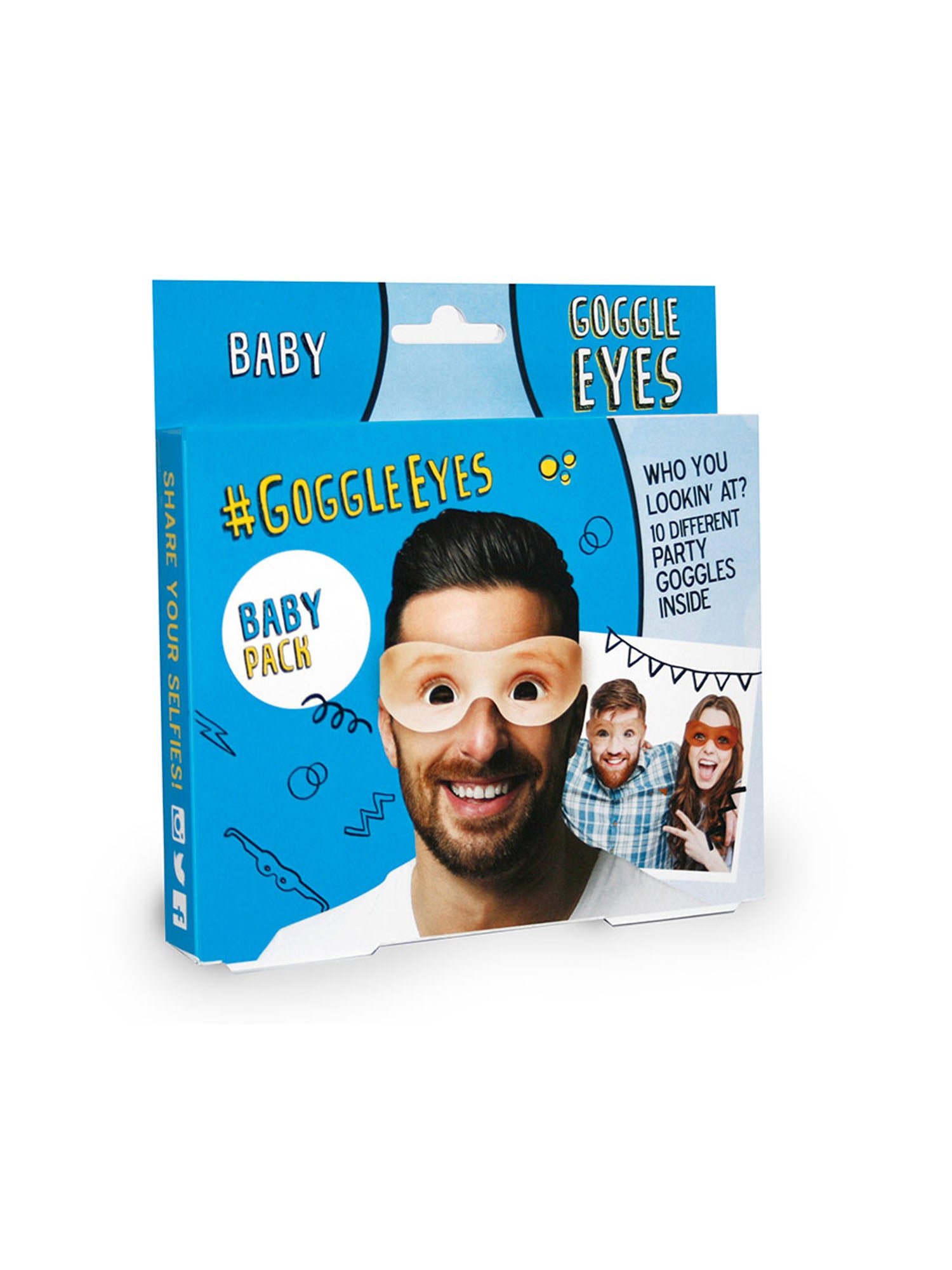 Baby, Multi, Forum, Masks, One Size, Back