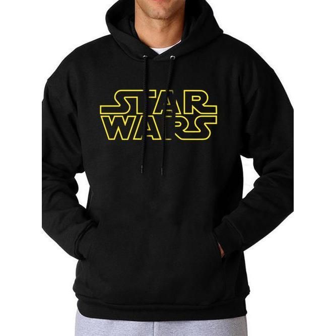 Star Wars, Star Wars, Black, Star Wars, Hoodie, , Front