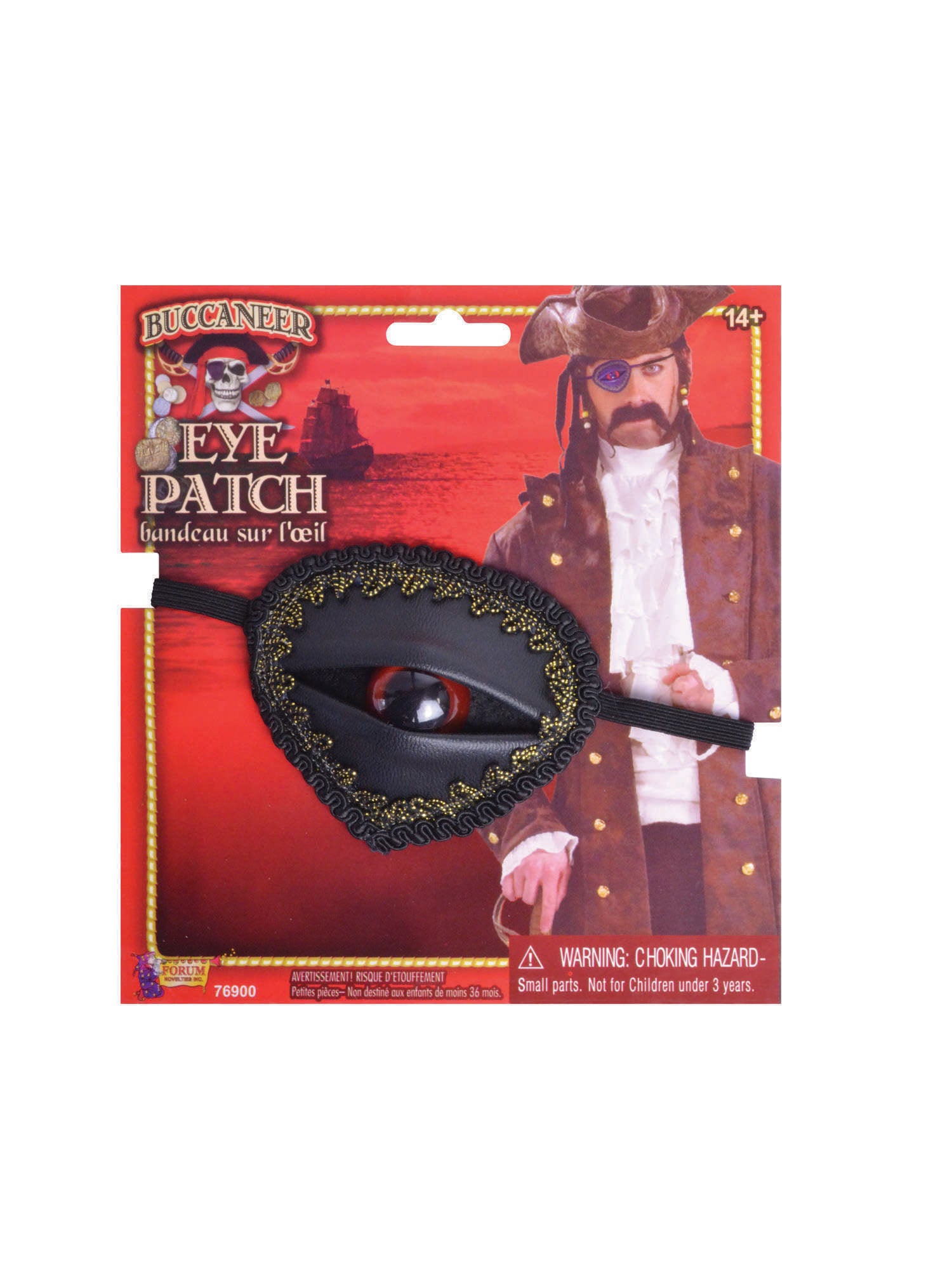 Pirate, Multi, Forum, Disguise Set, One Size, Front