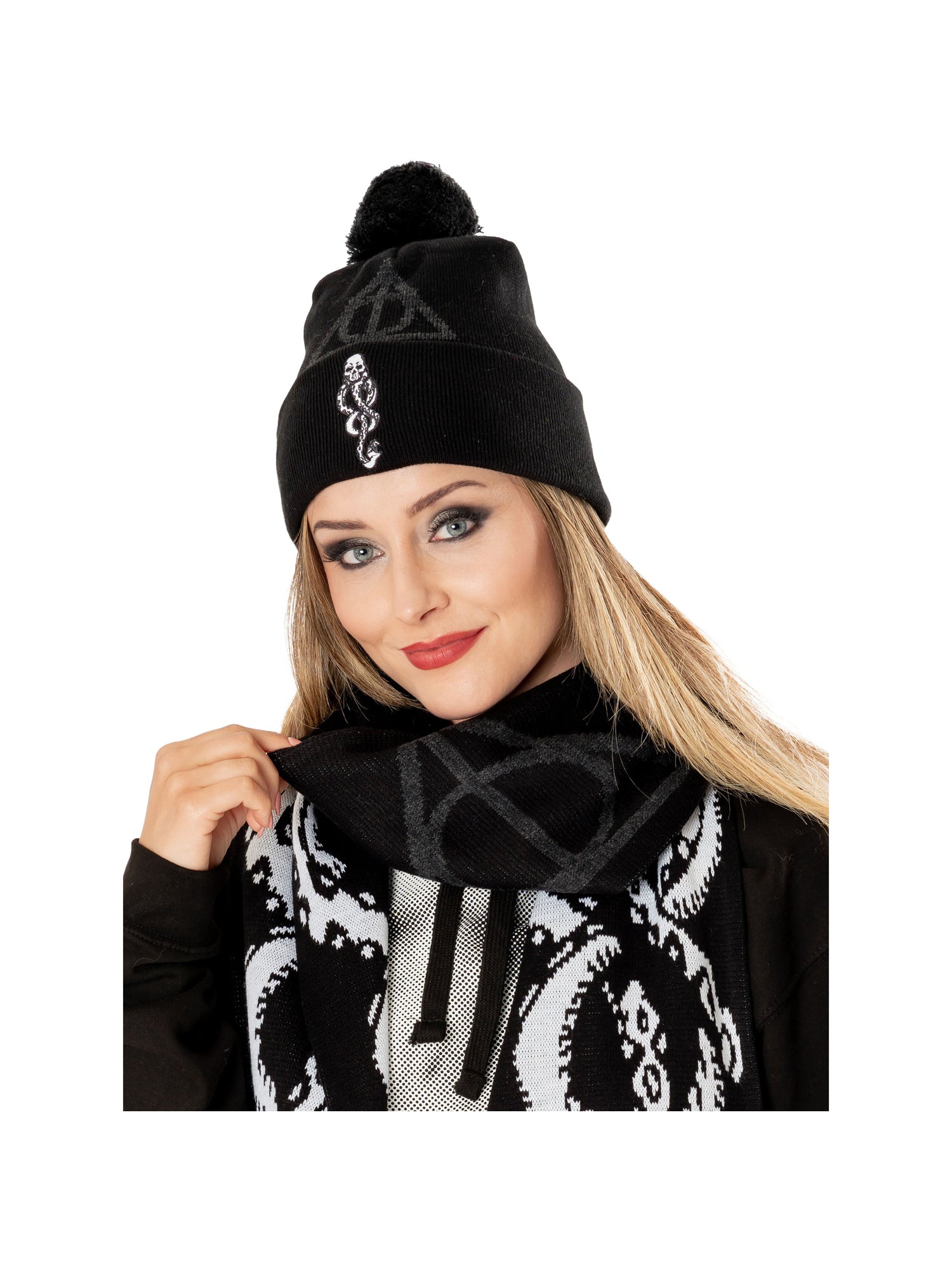Dark Arts, Black, Harry Potter, Beanie, , Front