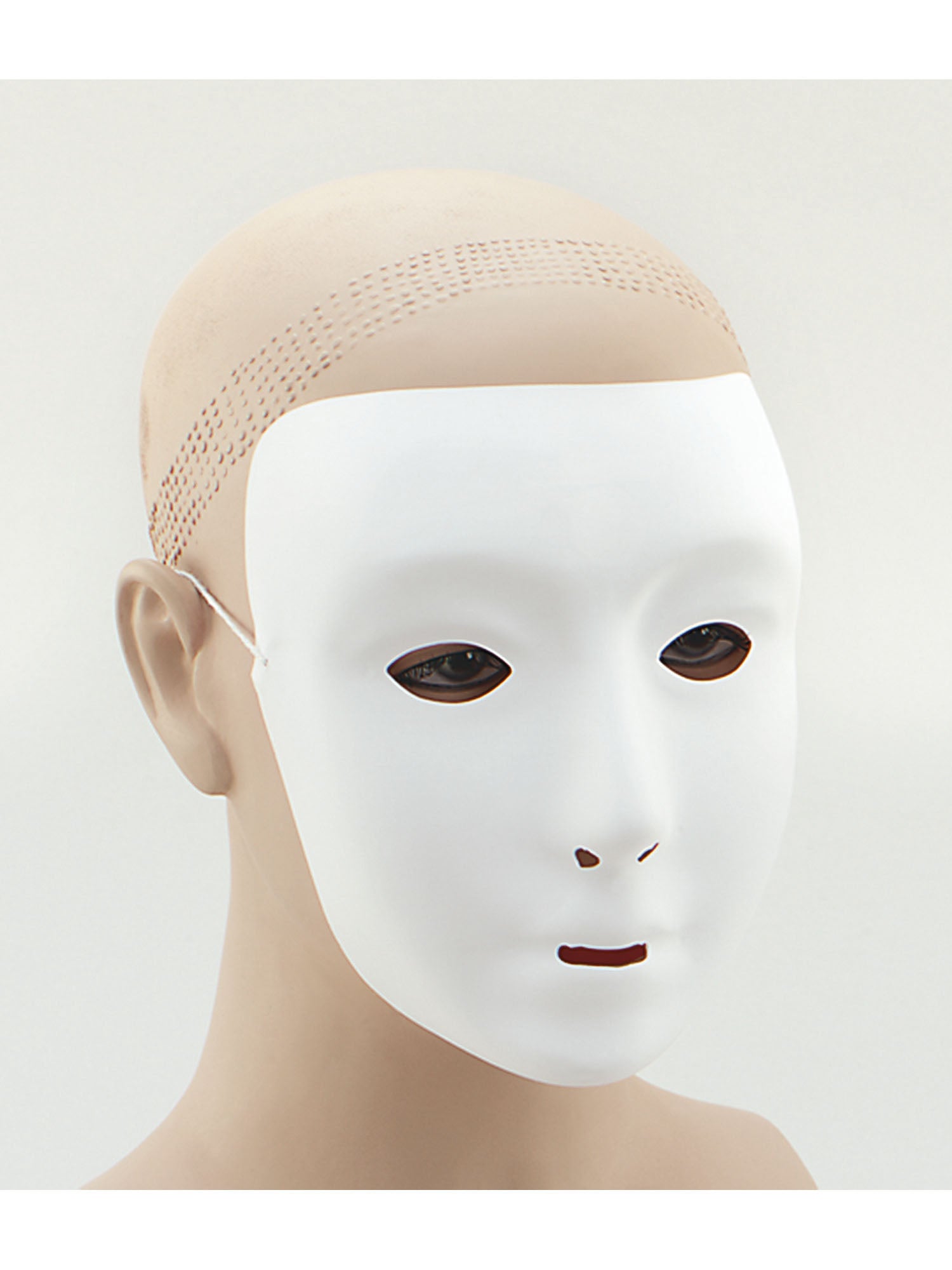 White Mask, Multi, White Mask, Masks, One Size, Front