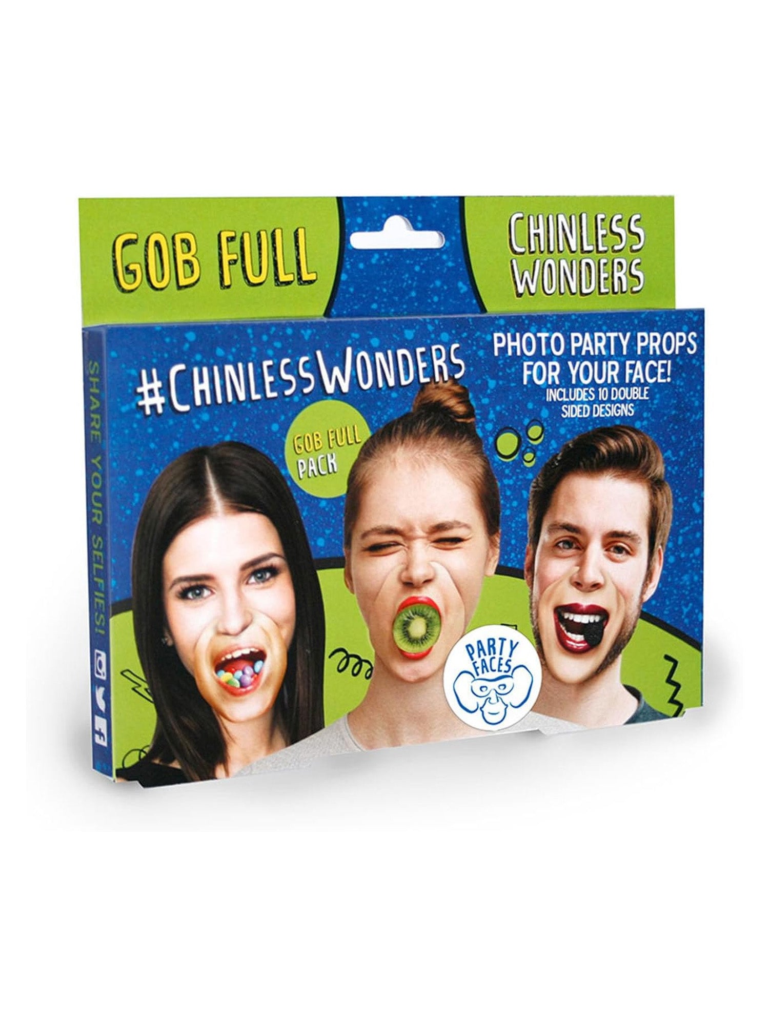 Full Gob, Chinless Wonders, Multi, Forum, Masks, , Back