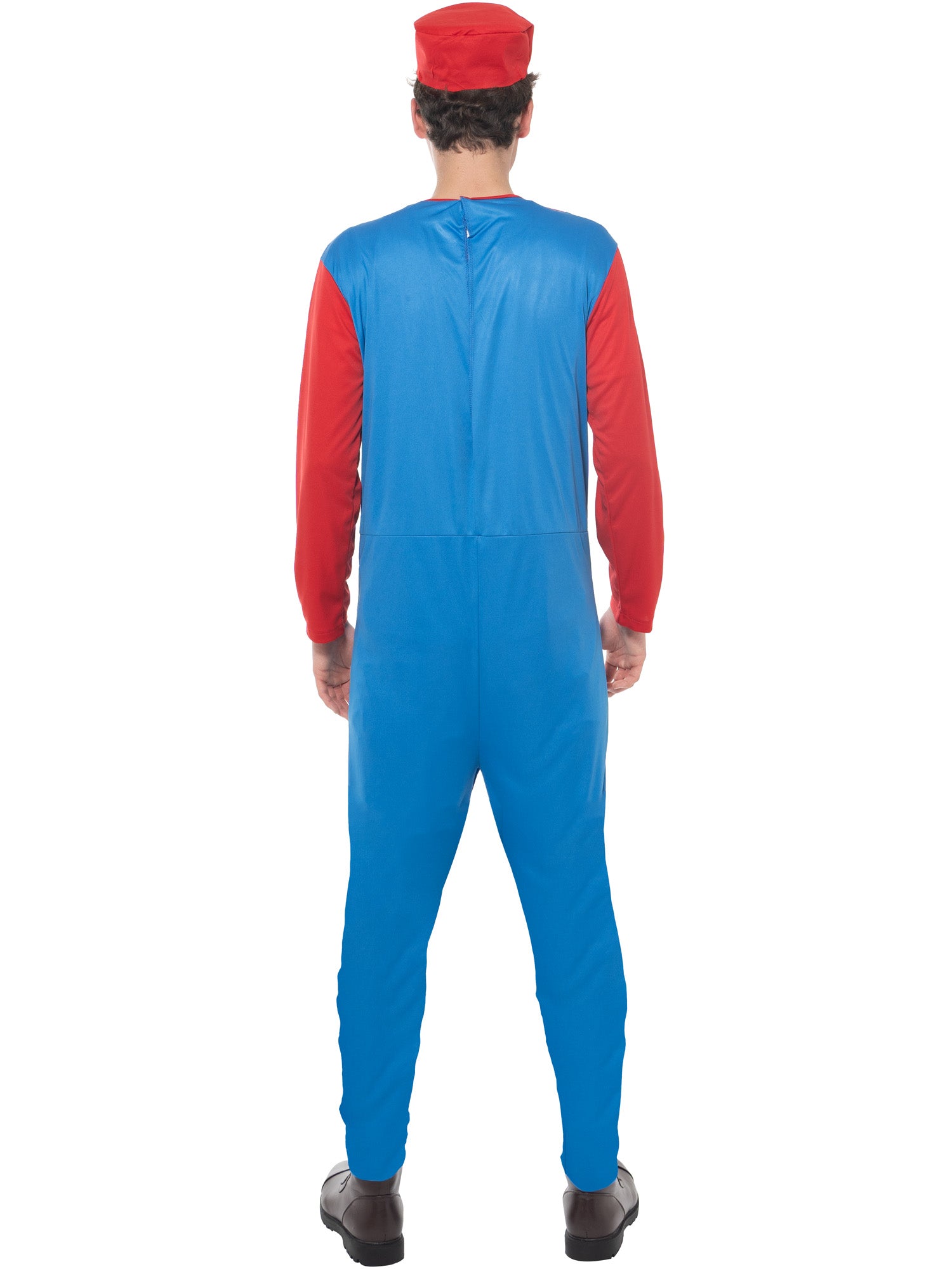 Italian Plumber, Generic, Muliticoloured, Forum, Adult Costume, , Back