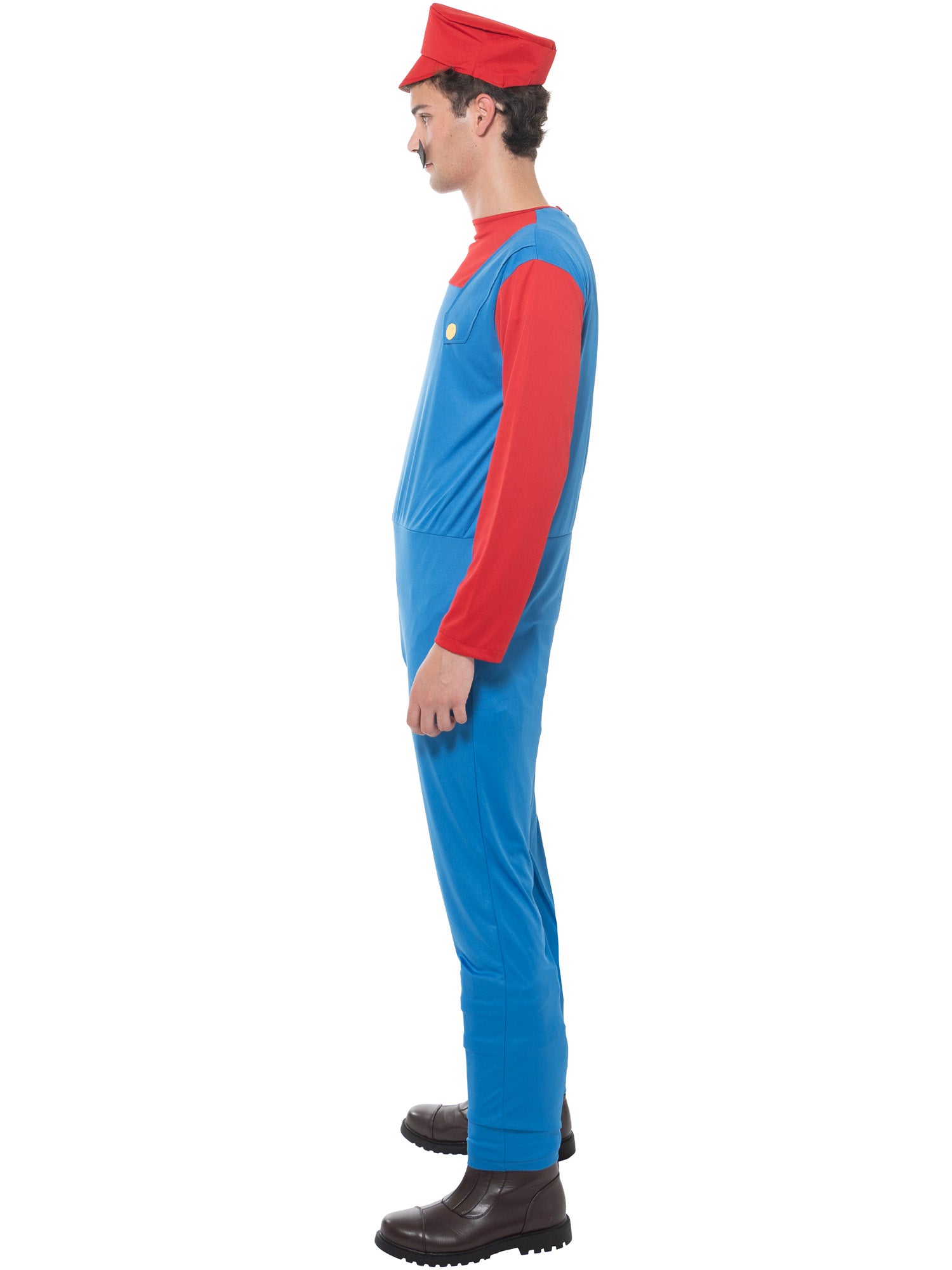 Italian Plumber, Generic, Muliticoloured, Forum, Adult Costume, , Side