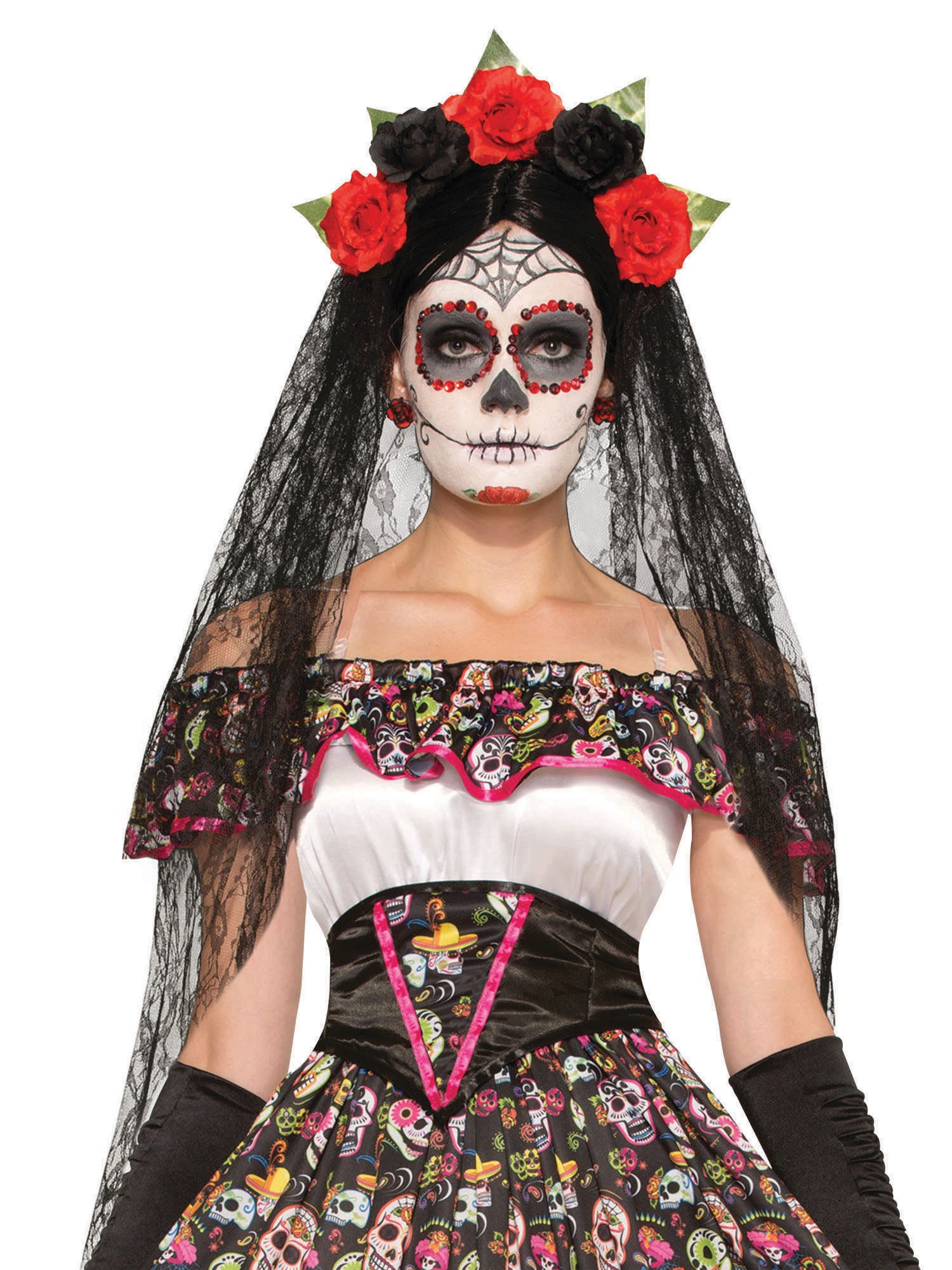 Day Of The Dead, Multi, Forum, Accessories, One Size, Front