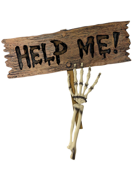 Lawn Skeleton Arm & Stake Costume Accessory