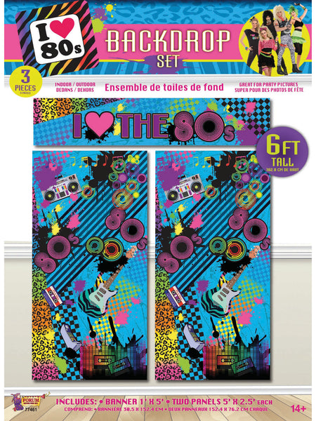 80's Backdrop