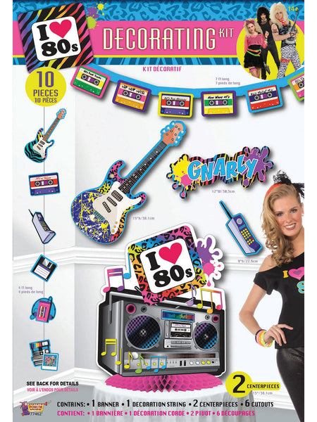 80's Party Decorating Kit
