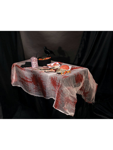 Bloody Gauze Table Cover Costume Accessory