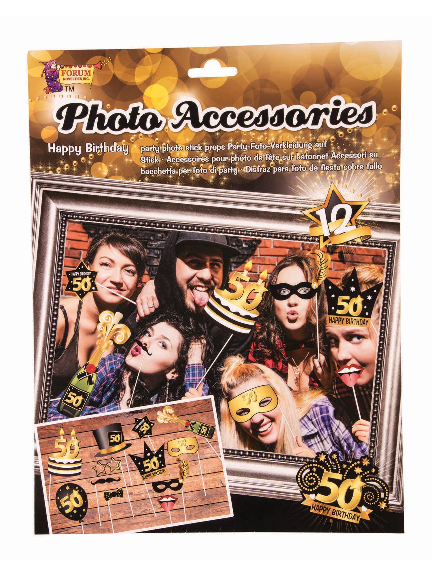 Partyware, multi-colored, Generic, Party, One Size, Front