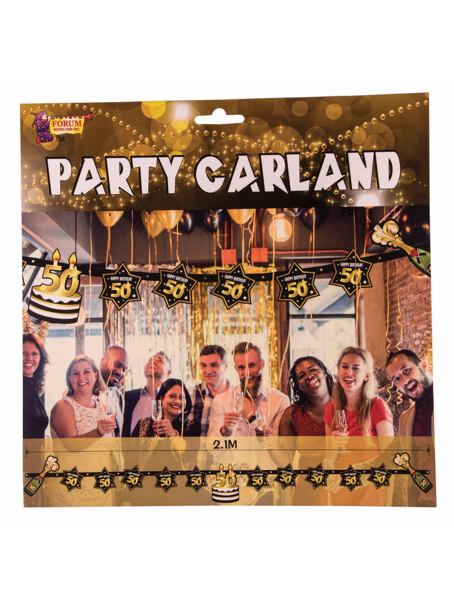 Partyware, Multi, Forum, Party, One Size, Front