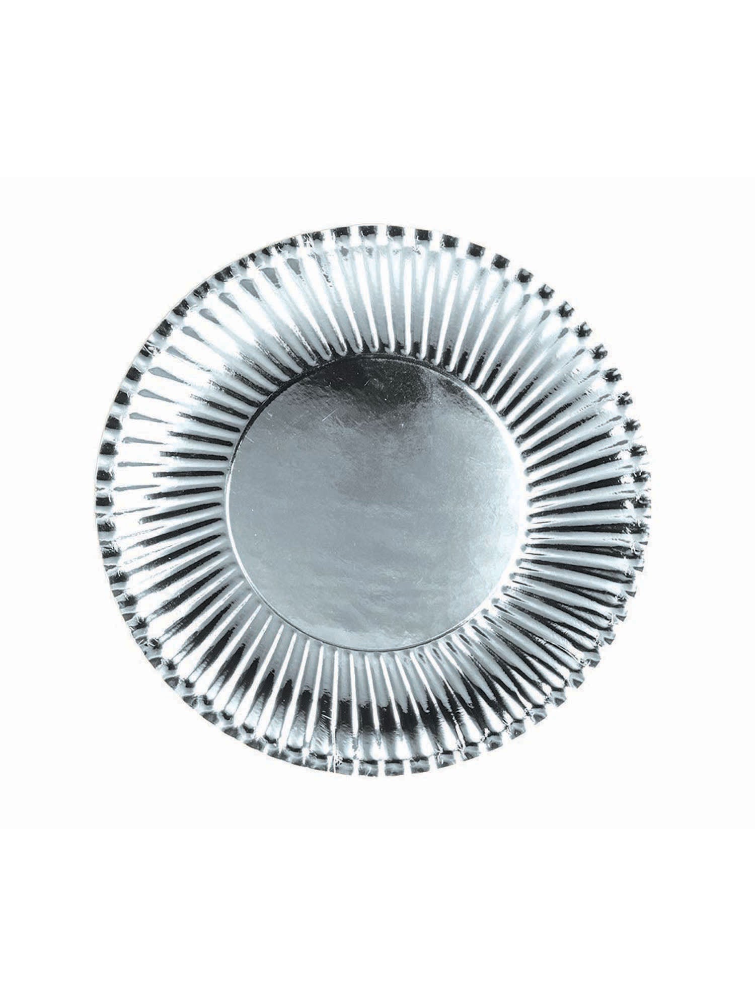 Partyware, Silver, Forum, Party, 18cm, Front