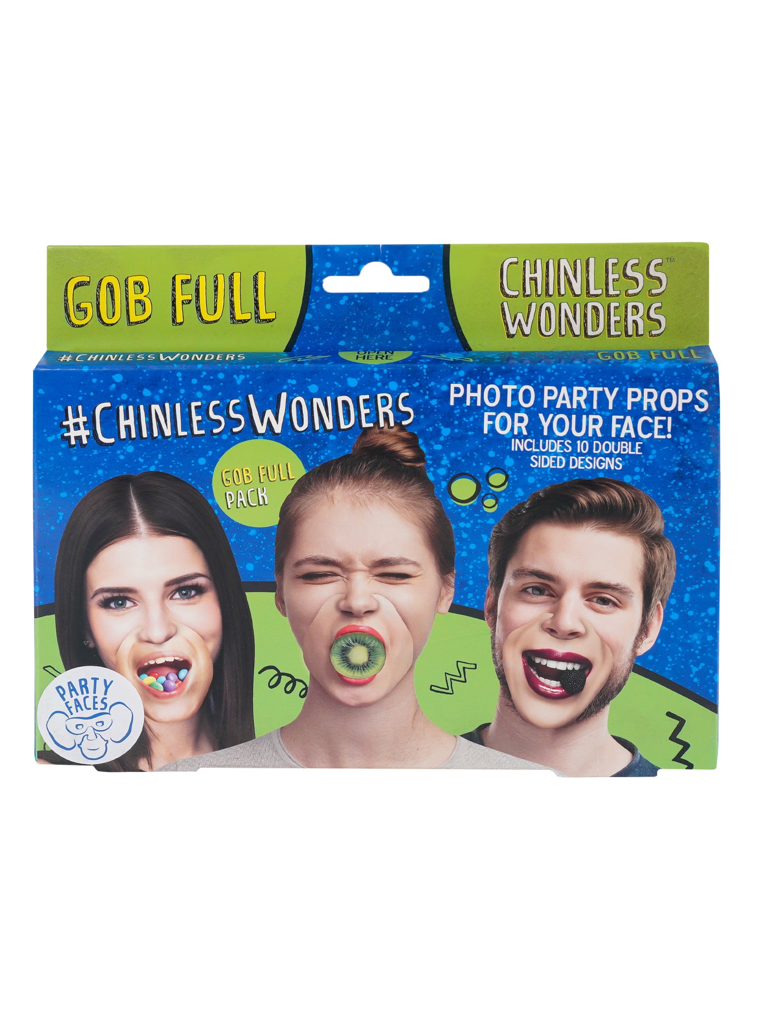 Full Gob, Chinless Wonders, Multi, Forum, Masks, , Front