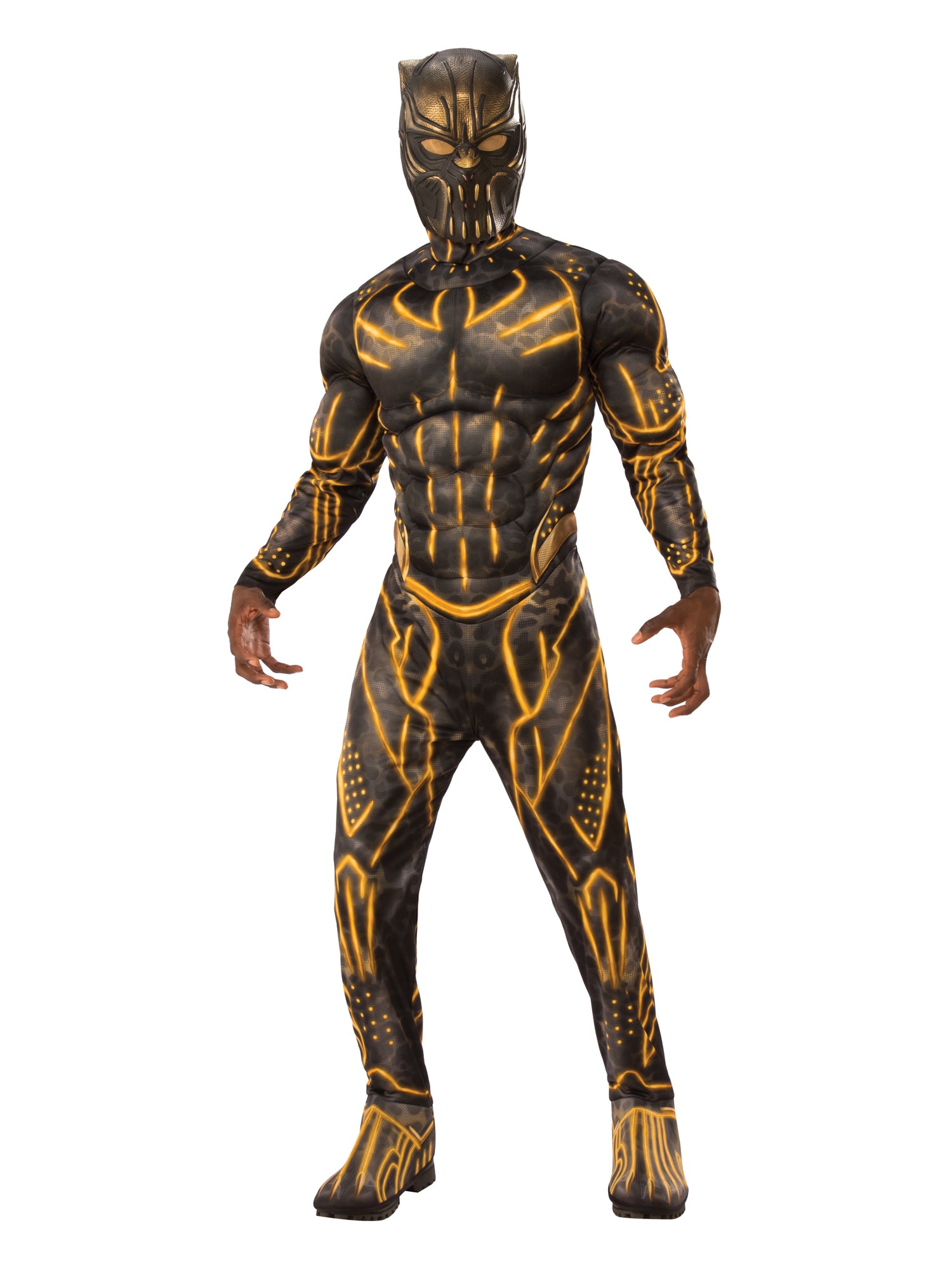 Killmonger, Black Panther, Avengers, Black Panther, Multi, Disney, Adult Costume, Standard, Front