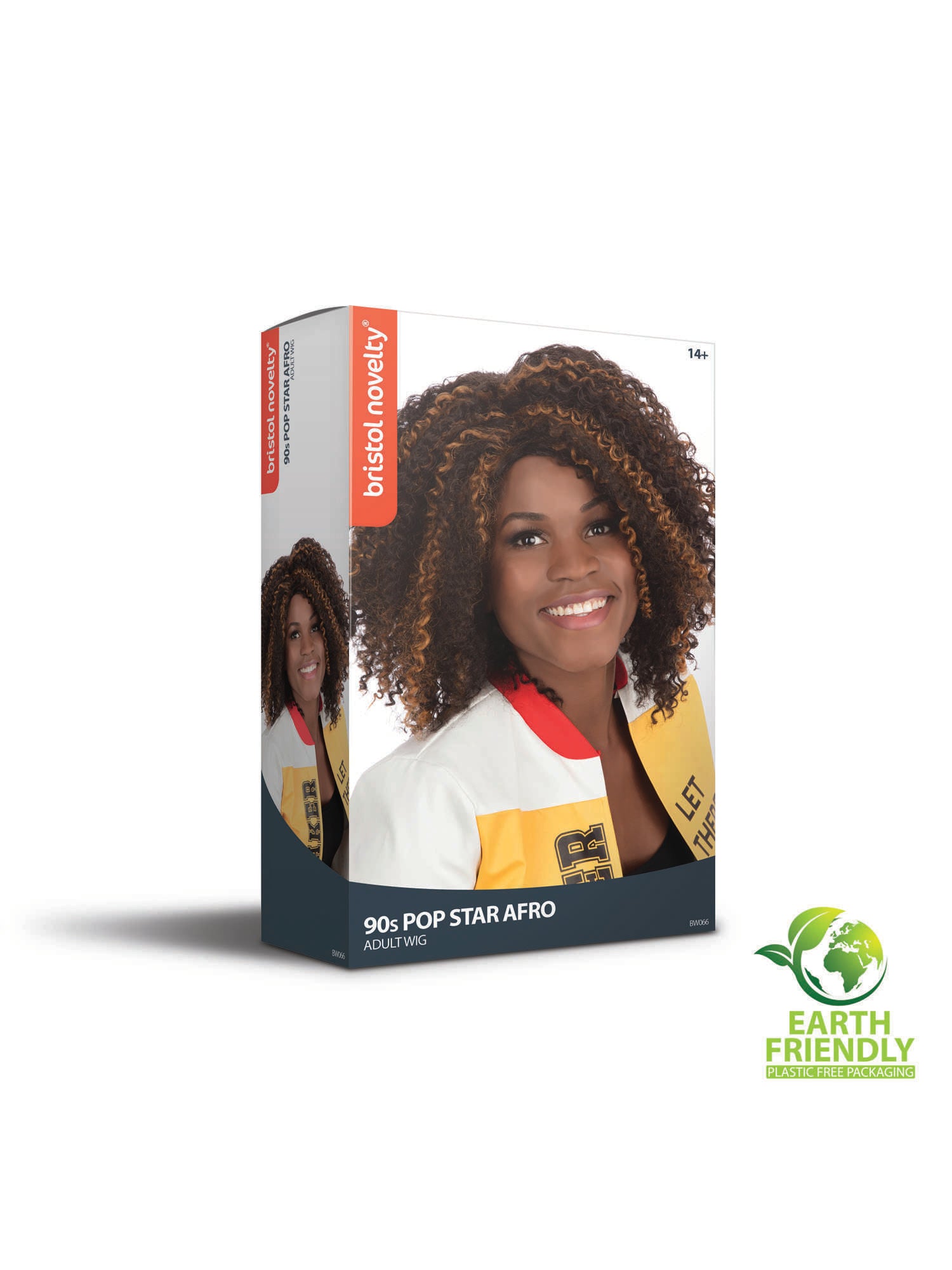 Scary Spice, Multi, Generic, Wig, One Size, Back
