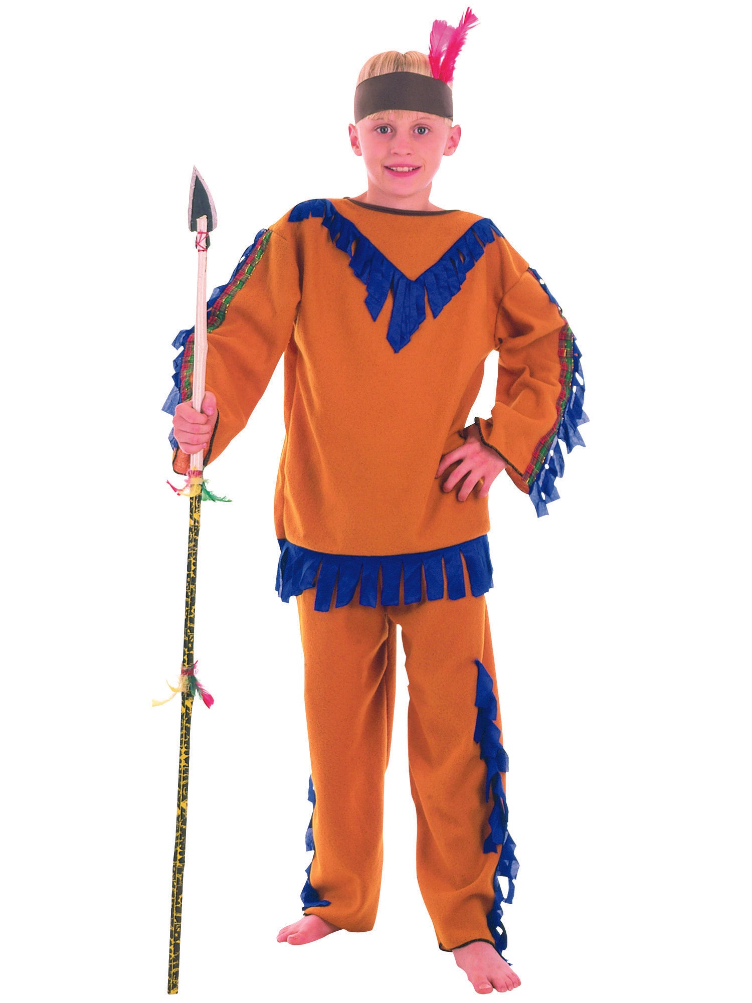 Native American, Multi, Generic, Childrens Costume, , Front