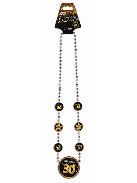 30th Birthday Necklace