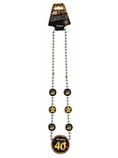 40th Birthday Necklace