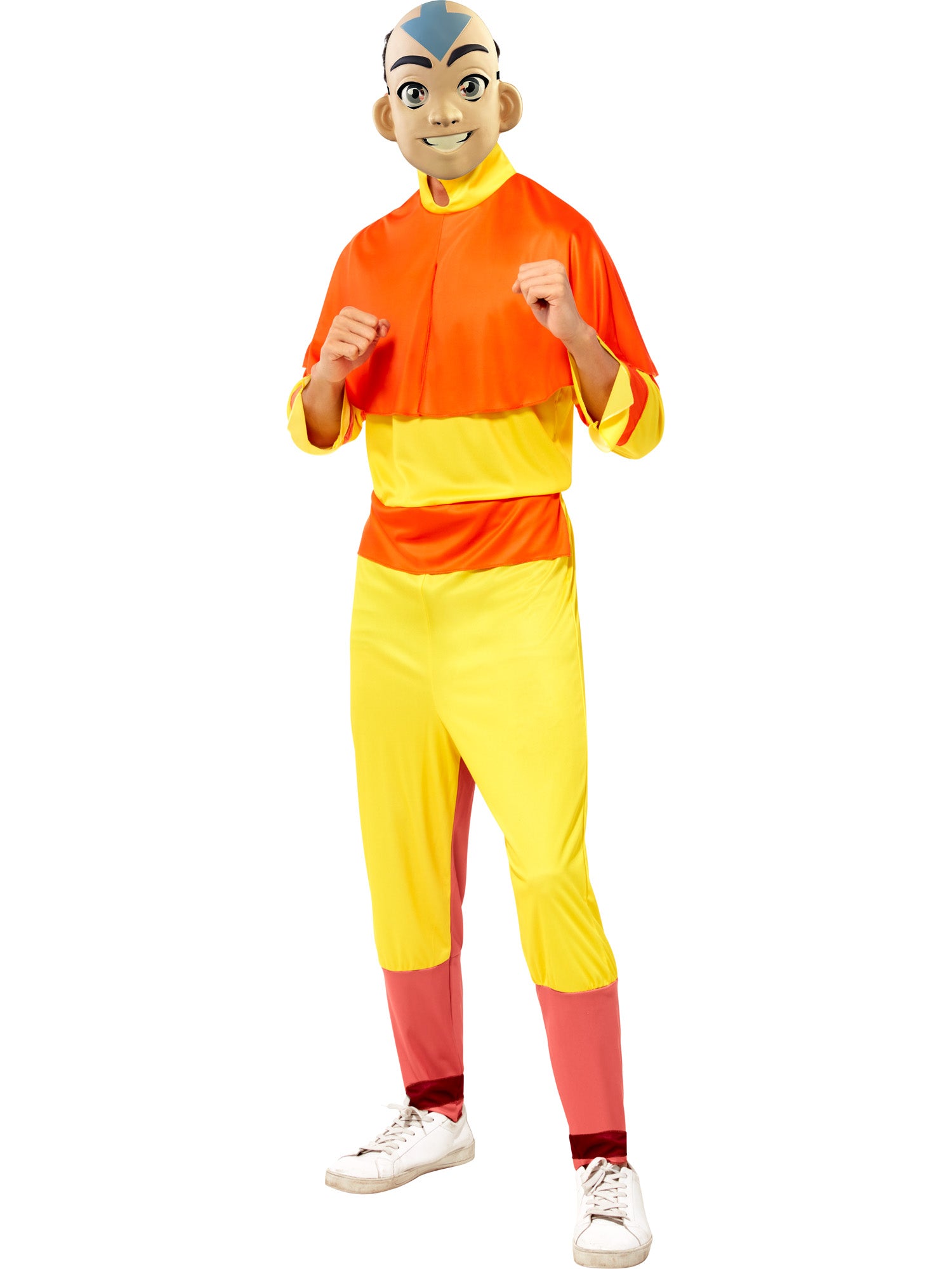 Aang, Avatar, Muliticoloured, Aang, Adult Costume, , Front