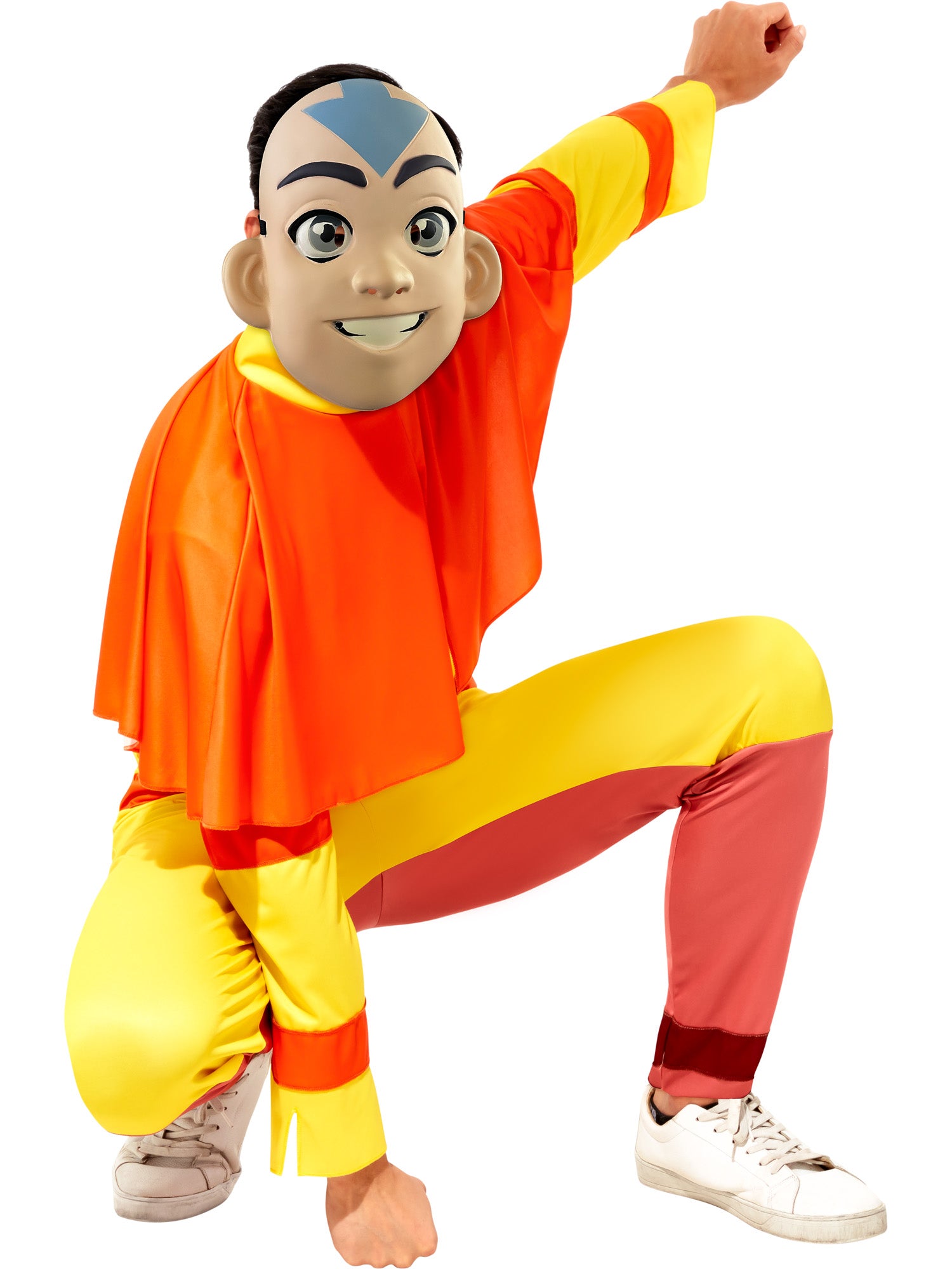 Aang, Avatar, Muliticoloured, Aang, Adult Costume, , Side
