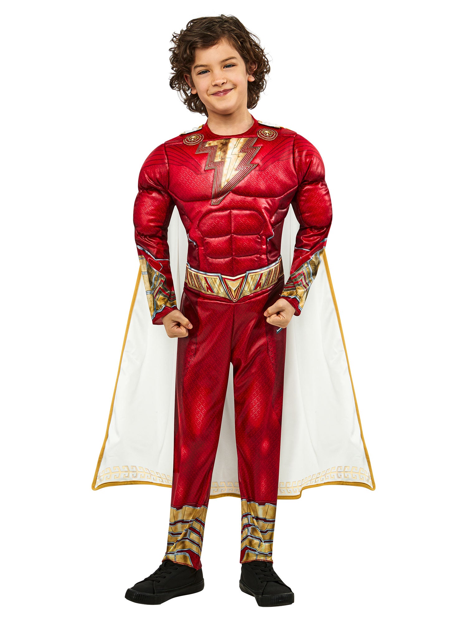 Shazam, Shazam Fury of the Gods, Shazam Fury of the Gods, Red, DC, Kids Costumes, XS, Front