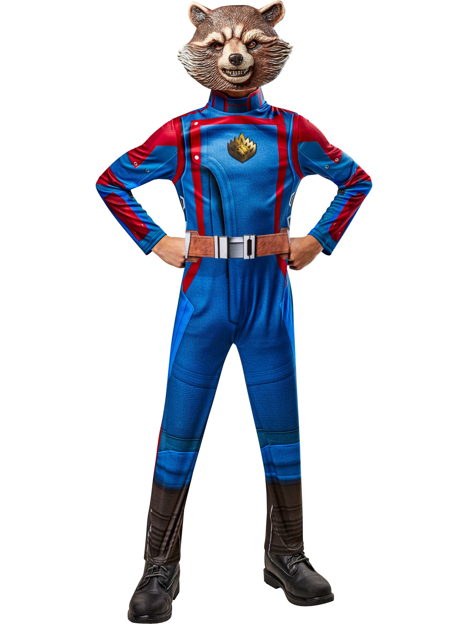 Rocket, Guardians of the Galaxy Vol 3, Guardians of the Galaxy, Guardians of the Galaxy Vol 3, multi-colored, Marvel, Kids Costumes, 3 to 4 Years, Front