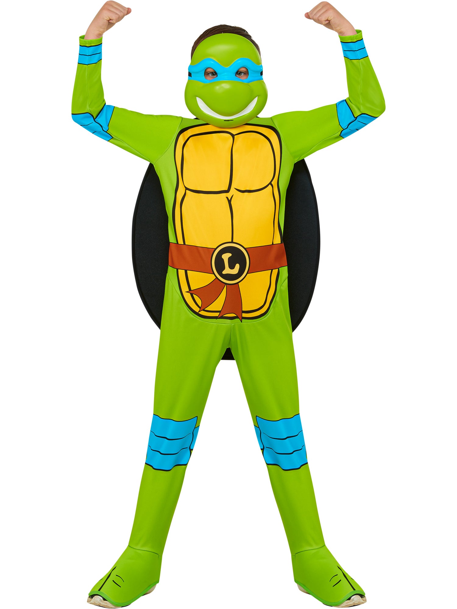Leonardo, Teenage Mutant Ninja Turtles, Multicoloured, Kids Costumes, , Front
