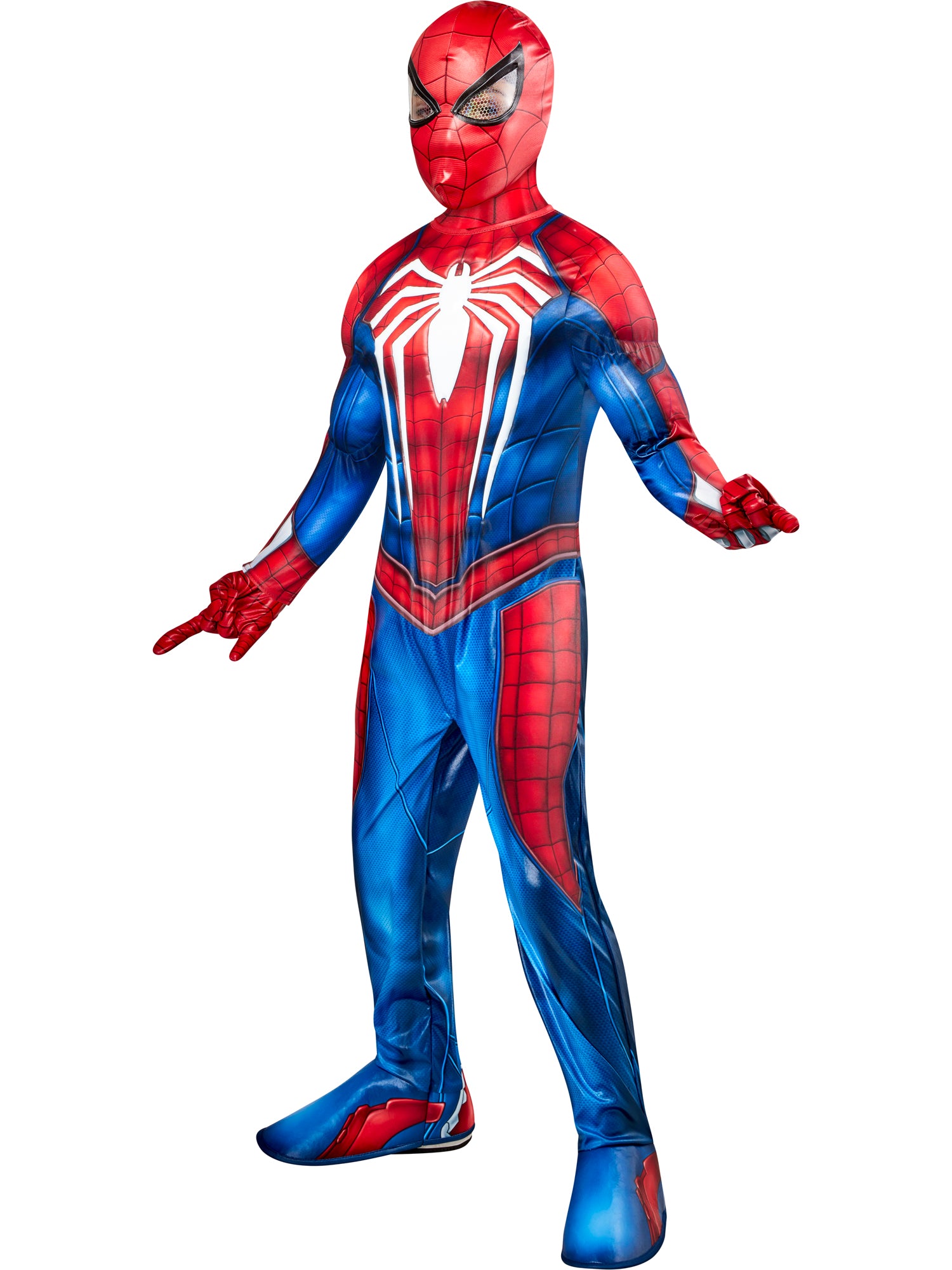 Spider-Man, Gamer-verse, Spider-Man, Gamer-verse, Marvel, Kids Costumes, 7 to 8 Years, Front