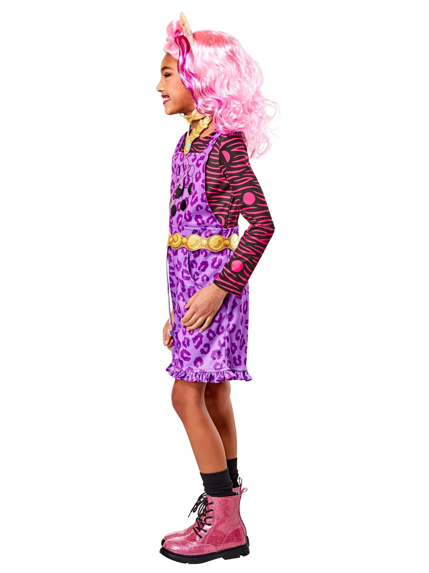 Clawdeen Wolf, Monster High, multi-colored, Monster High, Kids Costumes, 11 to 12 Years, Back