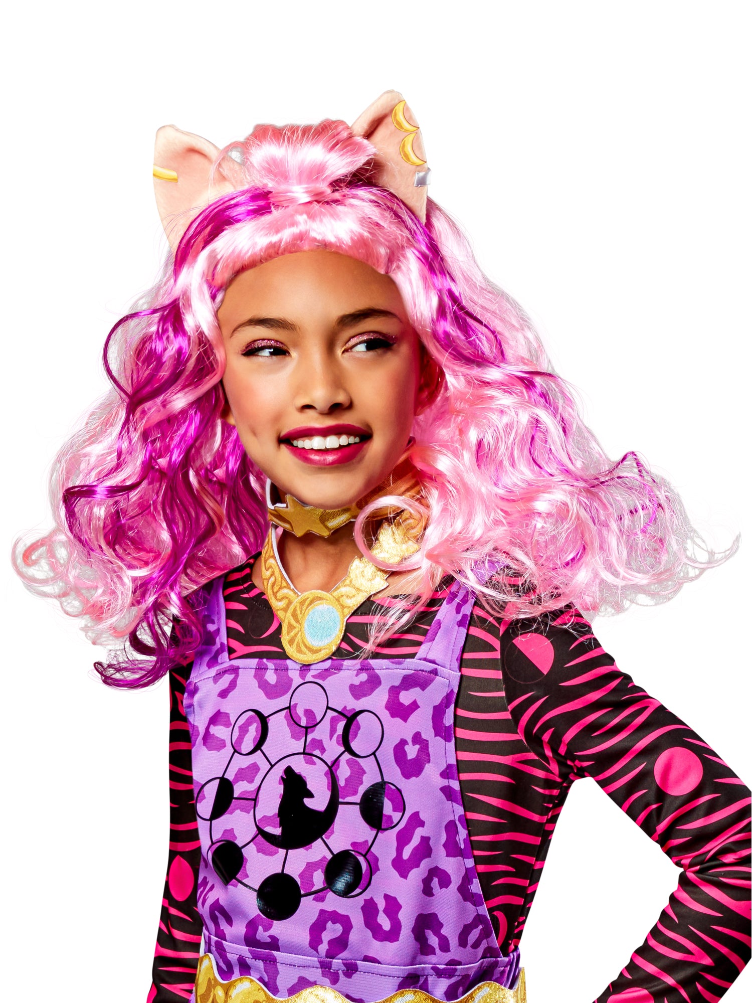 Clawdeen Wolf, Monster High, Monster High, Wig, One Size, Front