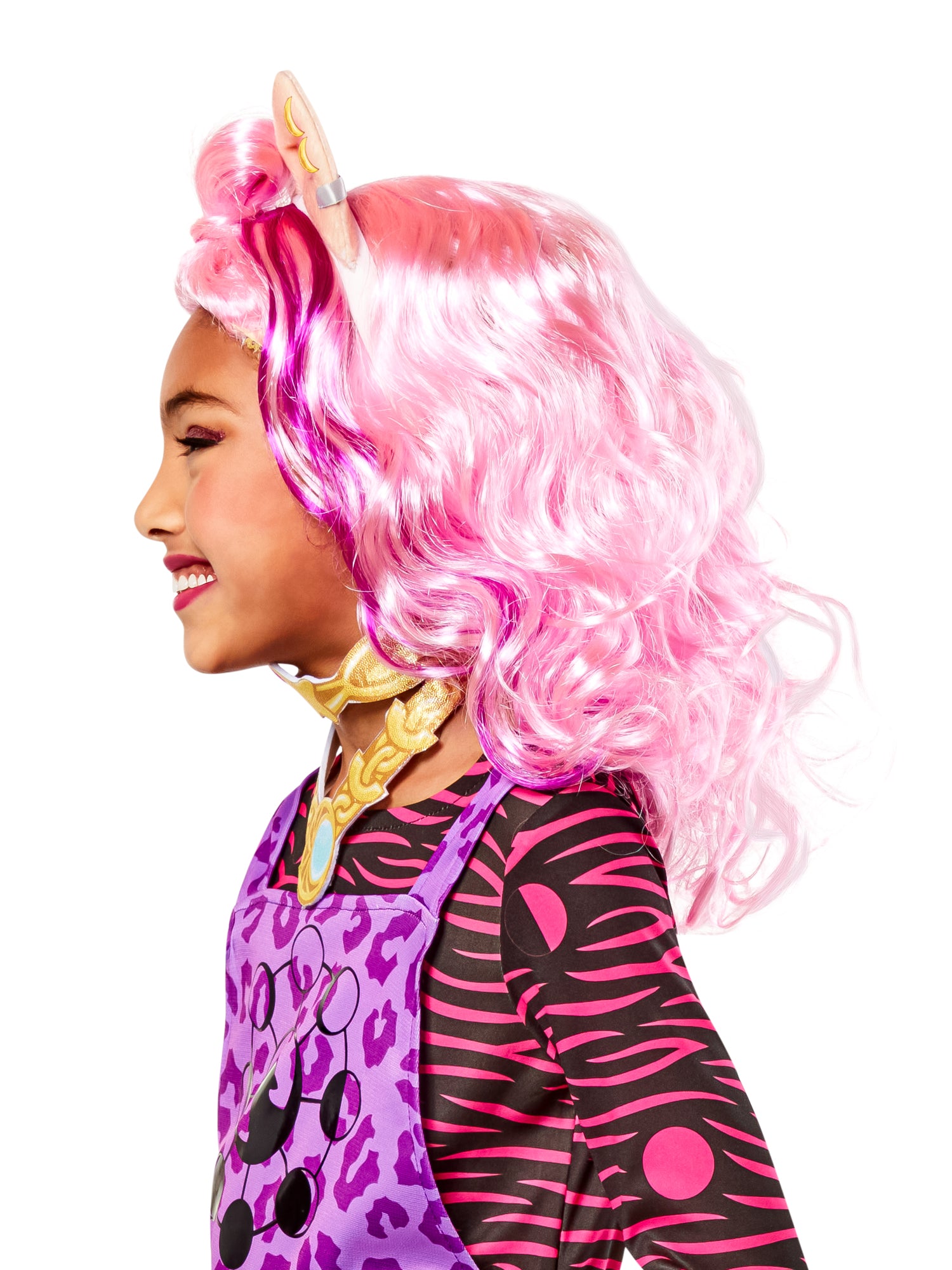 Clawdeen Wolf, Monster High, Muliticoloured, Mattel - Monster High, Wigs, One Size, Back