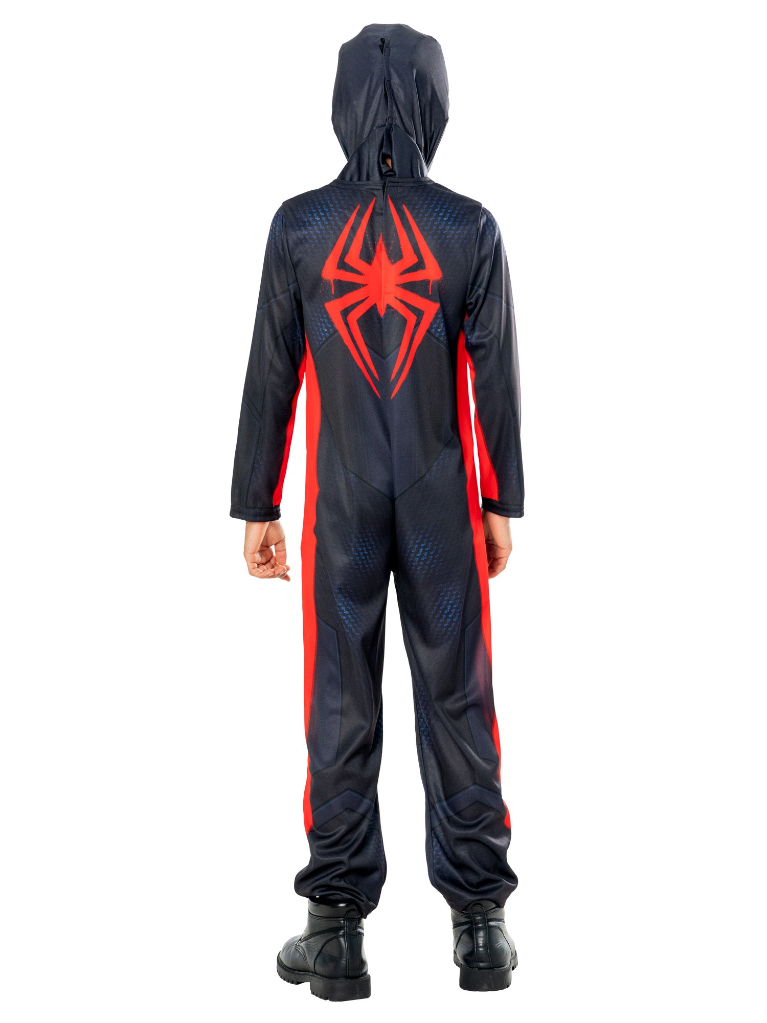 Spider-Man, Spider Verse, Marvel, Spider Verse, Black, Marvel, Kids Costumes, M, Side