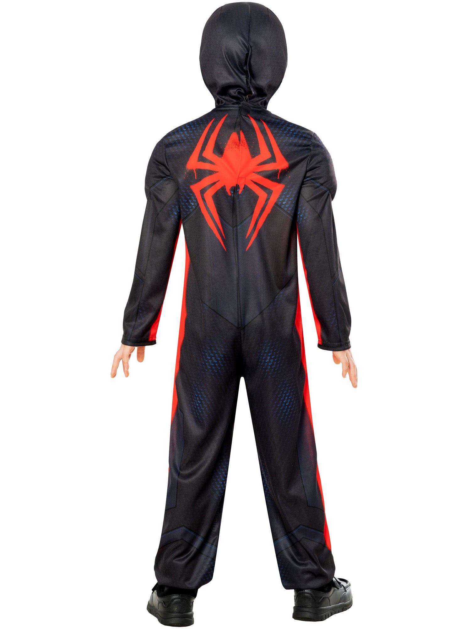 Miles Morales, Spider Verse, Marvel, Spider Verse, Black, EXPIRED - Disney - Spider-man, Kids Costumes, S, Side