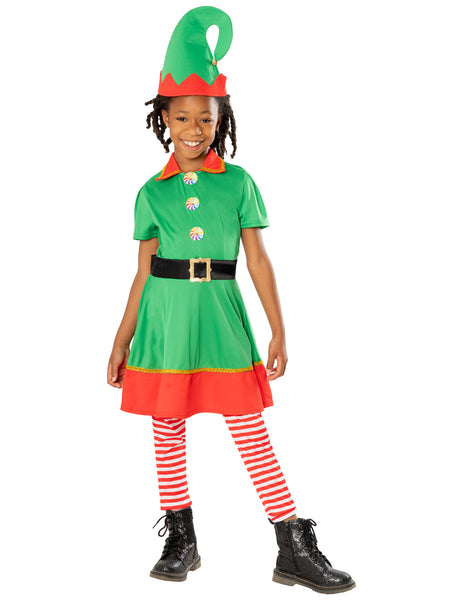 Kids Elf Dress Costume