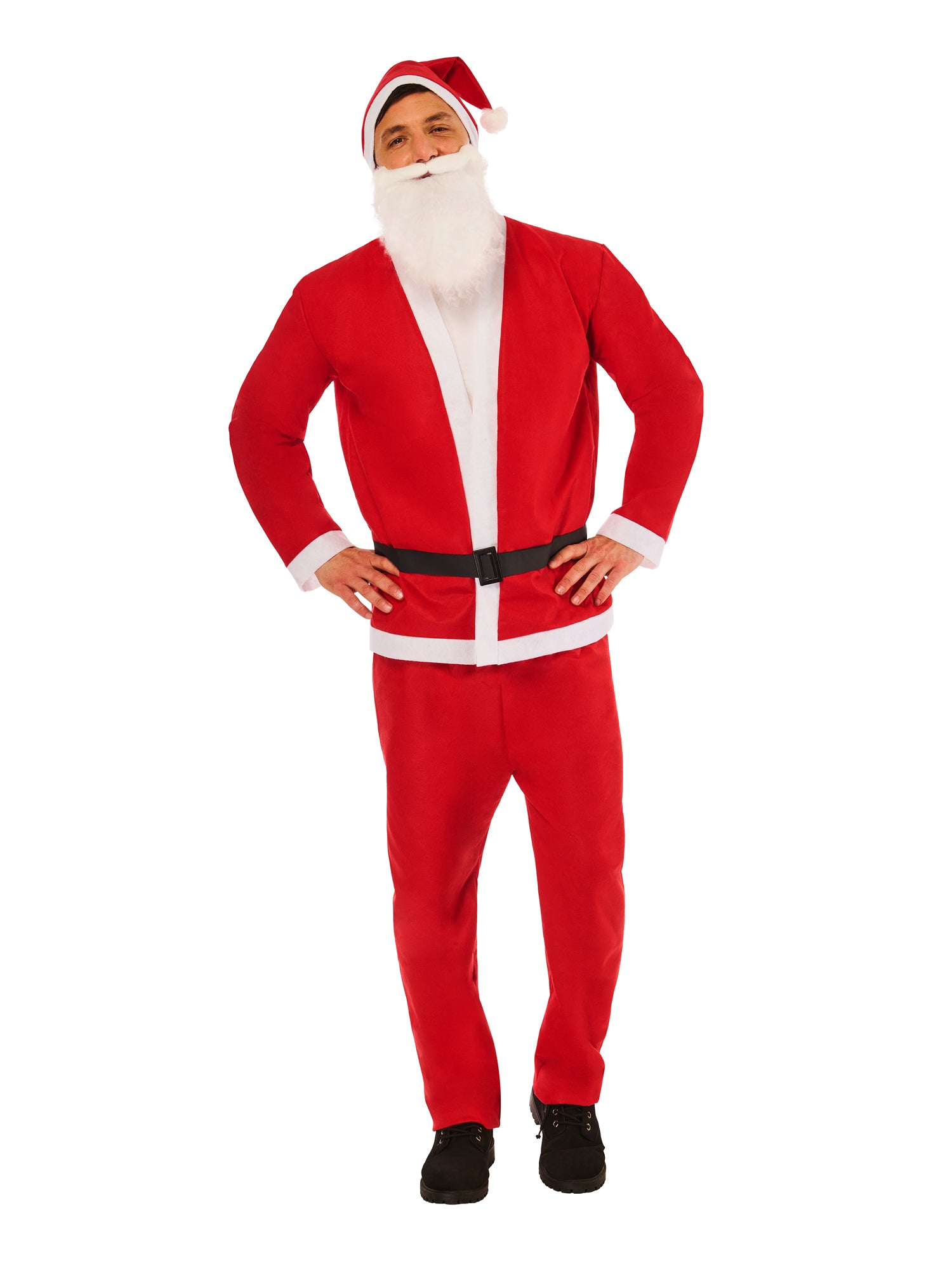 Santa, Generic, Muliticoloured, Forum, Adult Costume, , Front