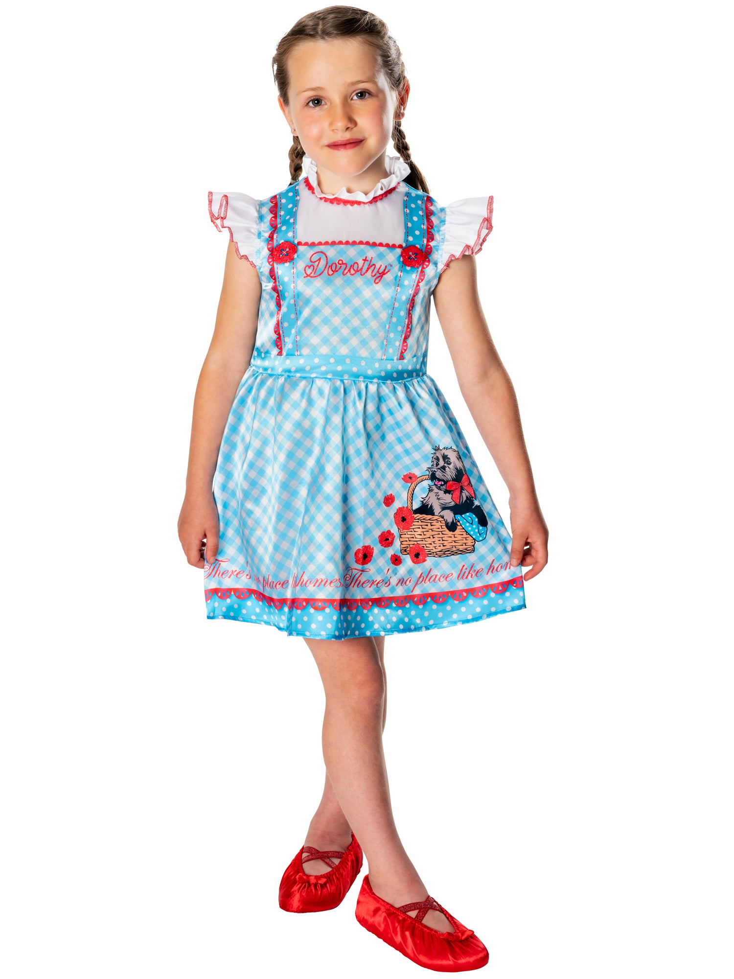Dorothy, Wizard of OZ, Muliticoloured, WB Classic, Kids Costumes, , Side