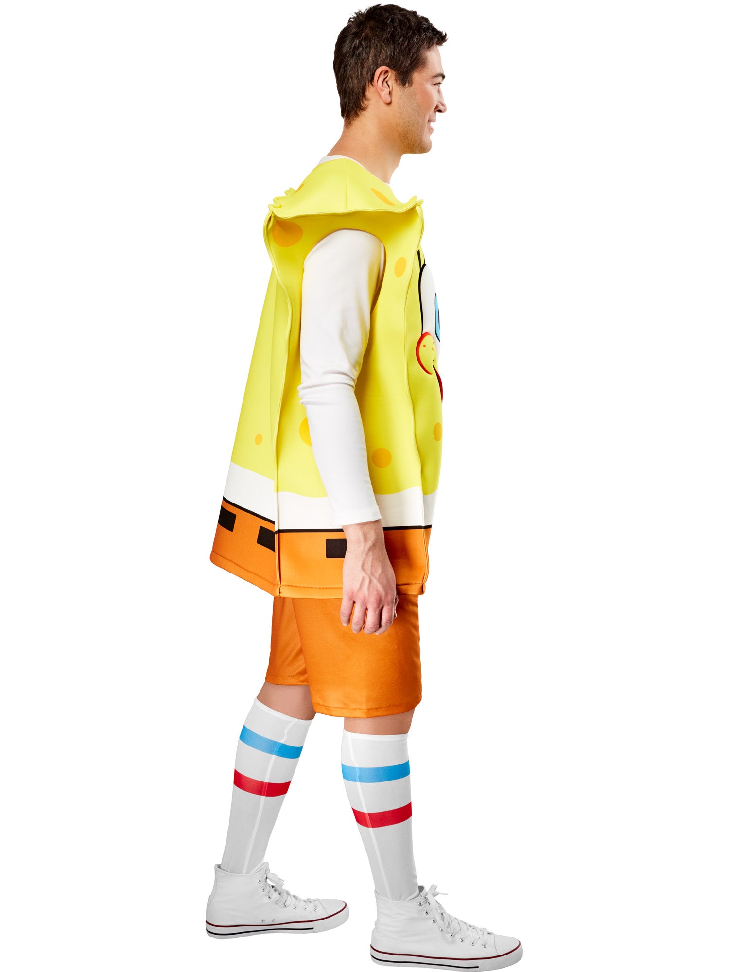 Spongebob, SpongeBob Squarepants, Multicoloured, Adult Costume, , Side