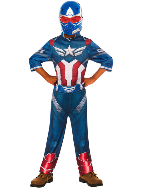 Kids Captain America Brave New World Classic Costume