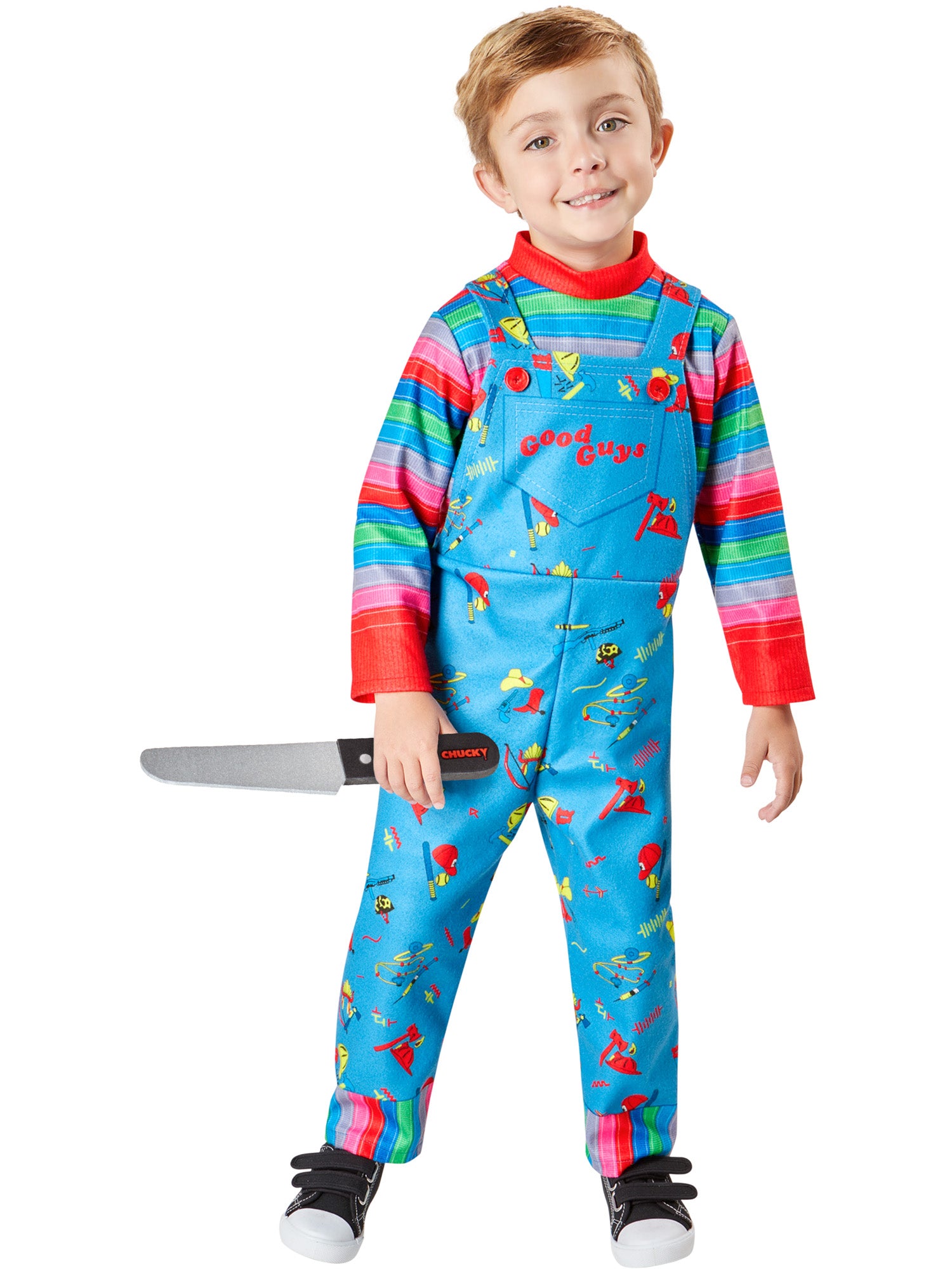 Chucky, Chucky, Muliticoloured, Chucky, Kids Costumes, , Side