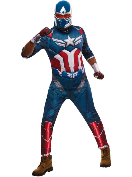 Adult Deluxe Captain America Costume